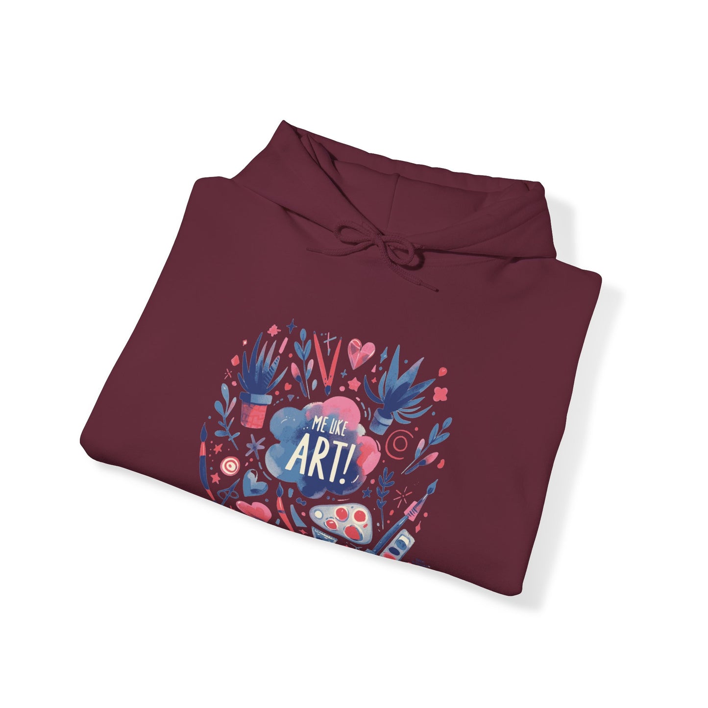 Me Like Art! - Unisex Heavy Blend™ Hooded Sweatshirt - (Art #3)