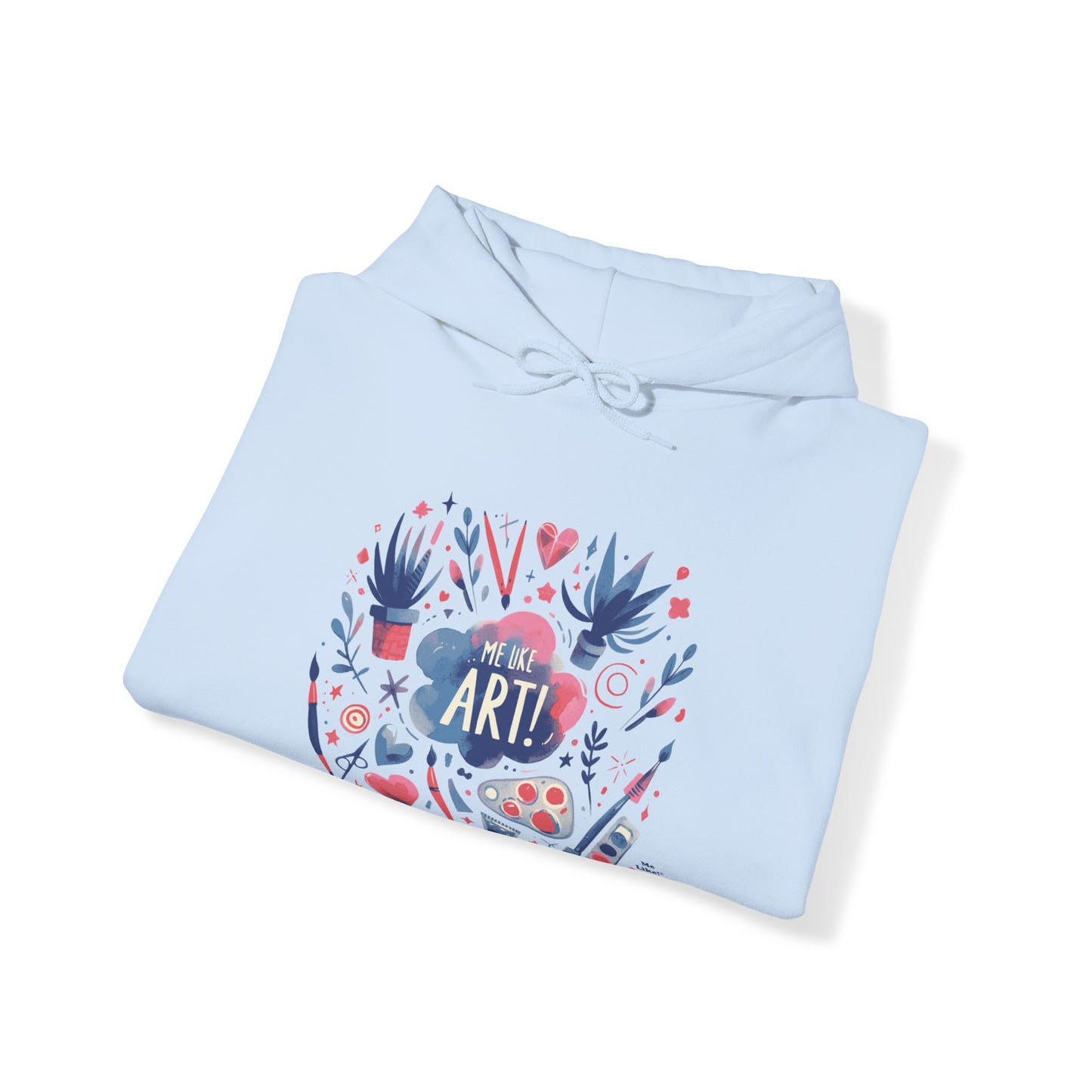 Me Like Art! - Unisex Heavy Blend™ Hooded Sweatshirt - (Art #3)
