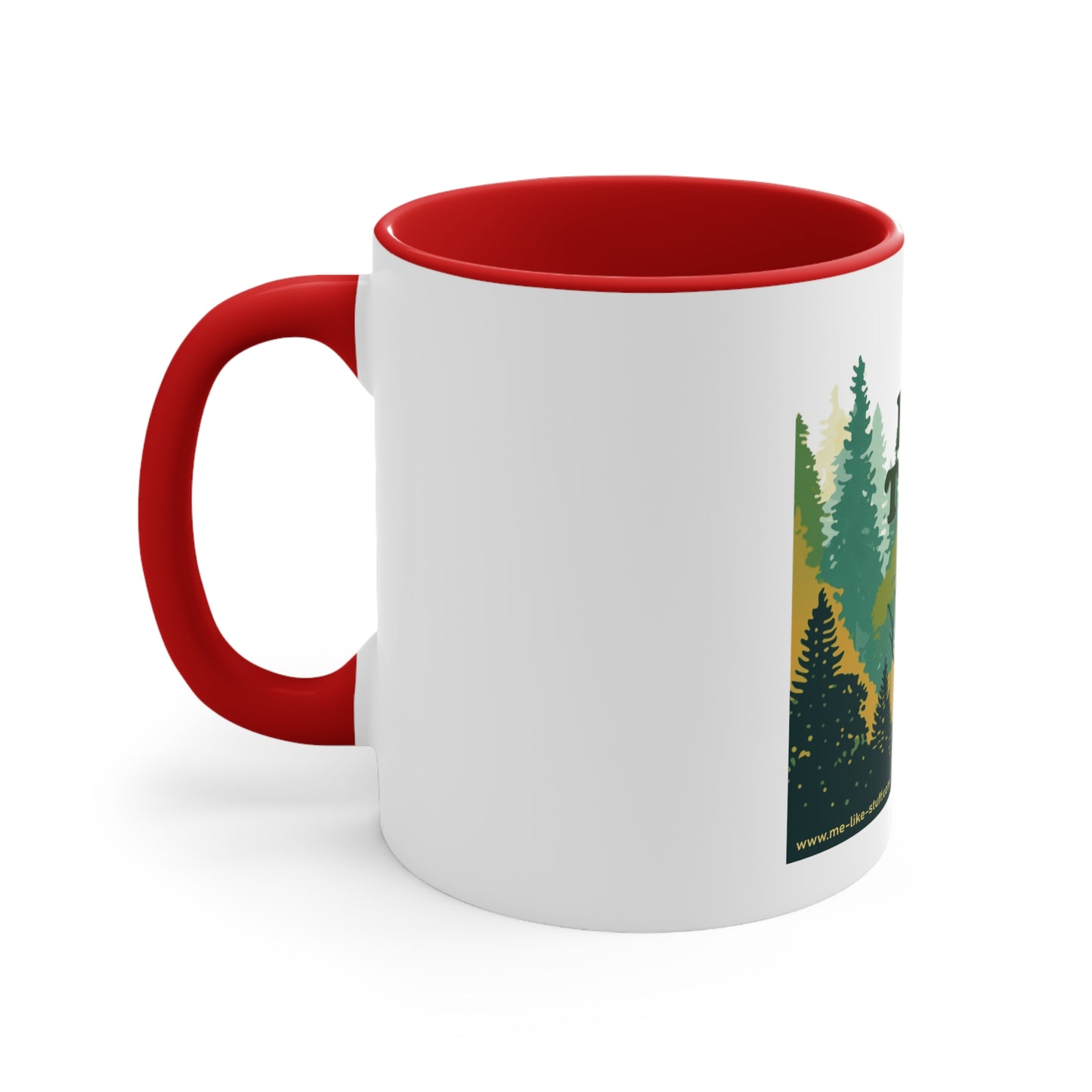 Accent Coffee Mug, 11oz - Me Like Trees! (#3)