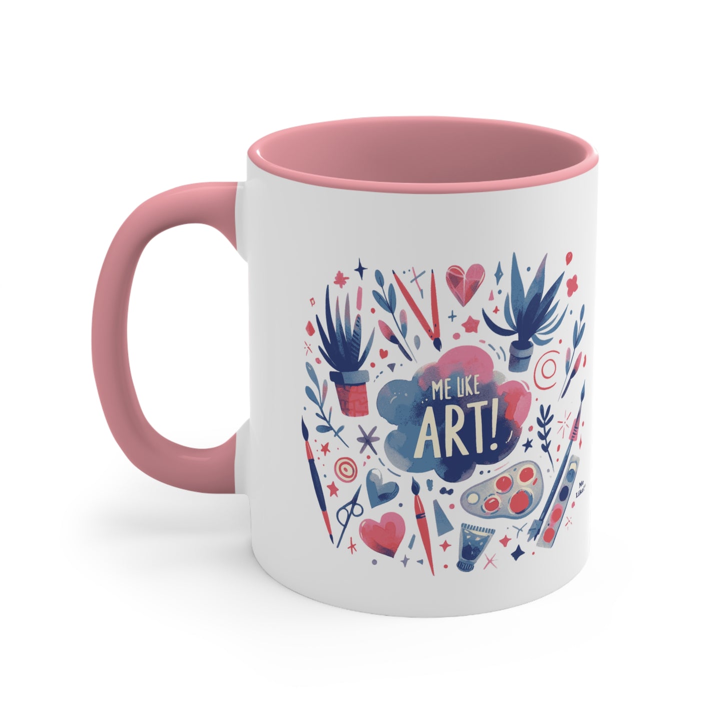 Me Like Art! - Accent Coffee Mug, 11oz - (Art #3)