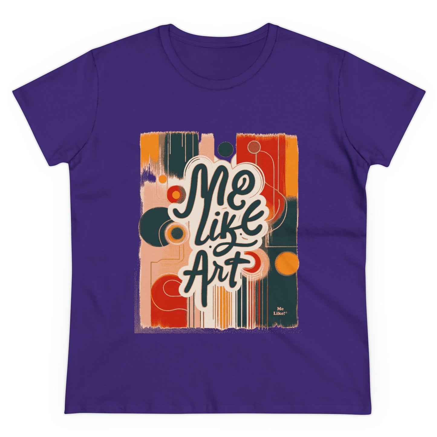 Me Like Art - Women's Heavy Cotton Tee - (Art #1)