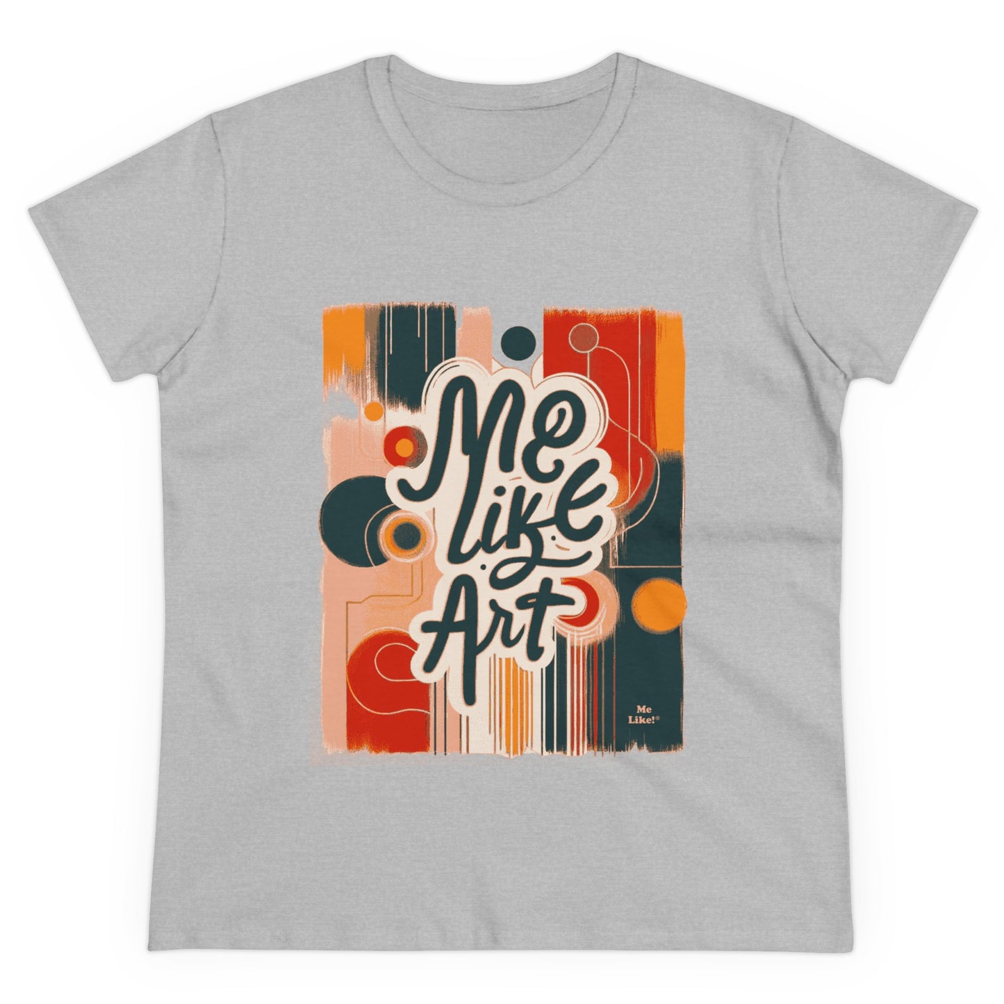 Me Like Art - Women's Heavy Cotton Tee - (Art #1)