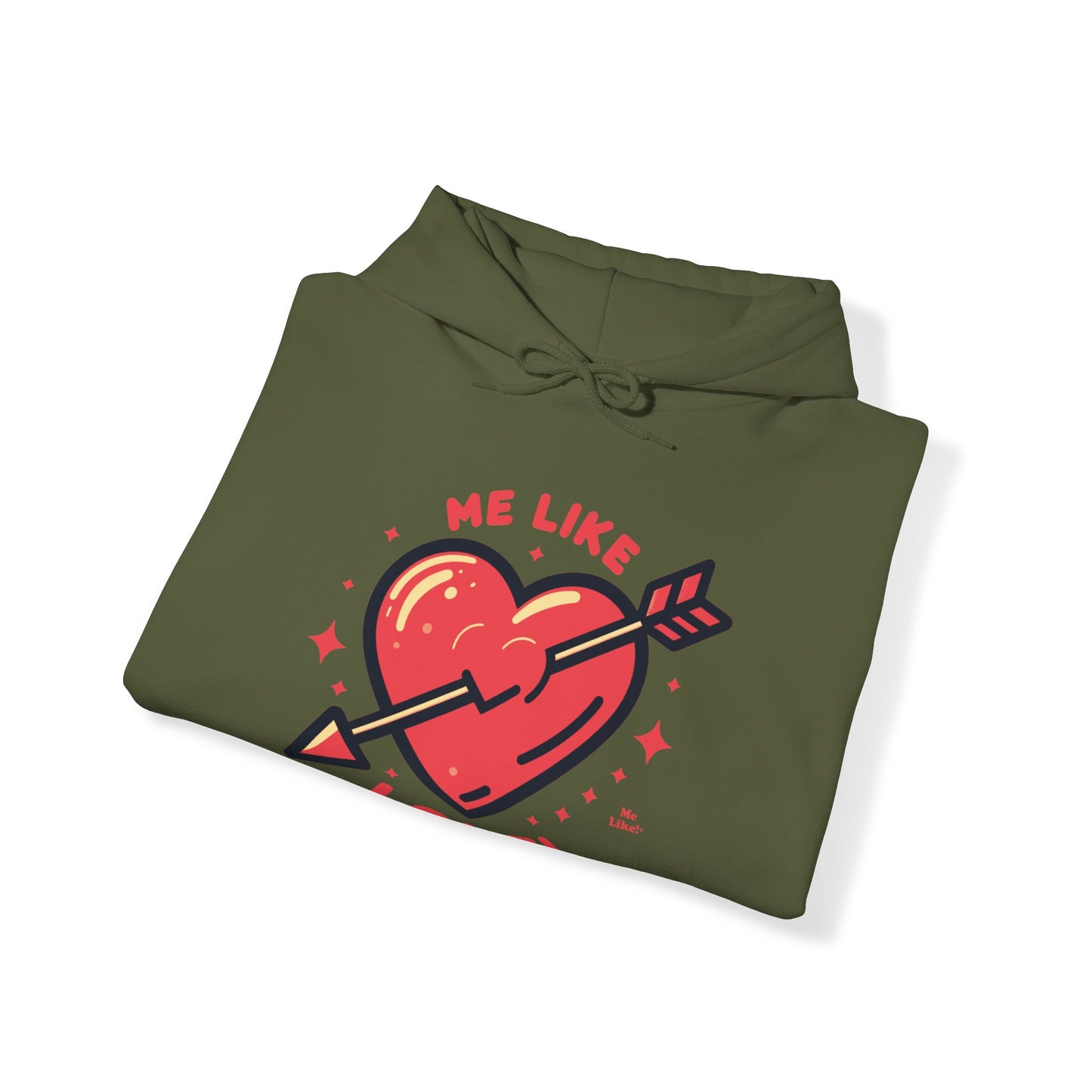Me Like Love! - Unisex Heavy Blend™ Hooded Sweatshirt - (Love #1)