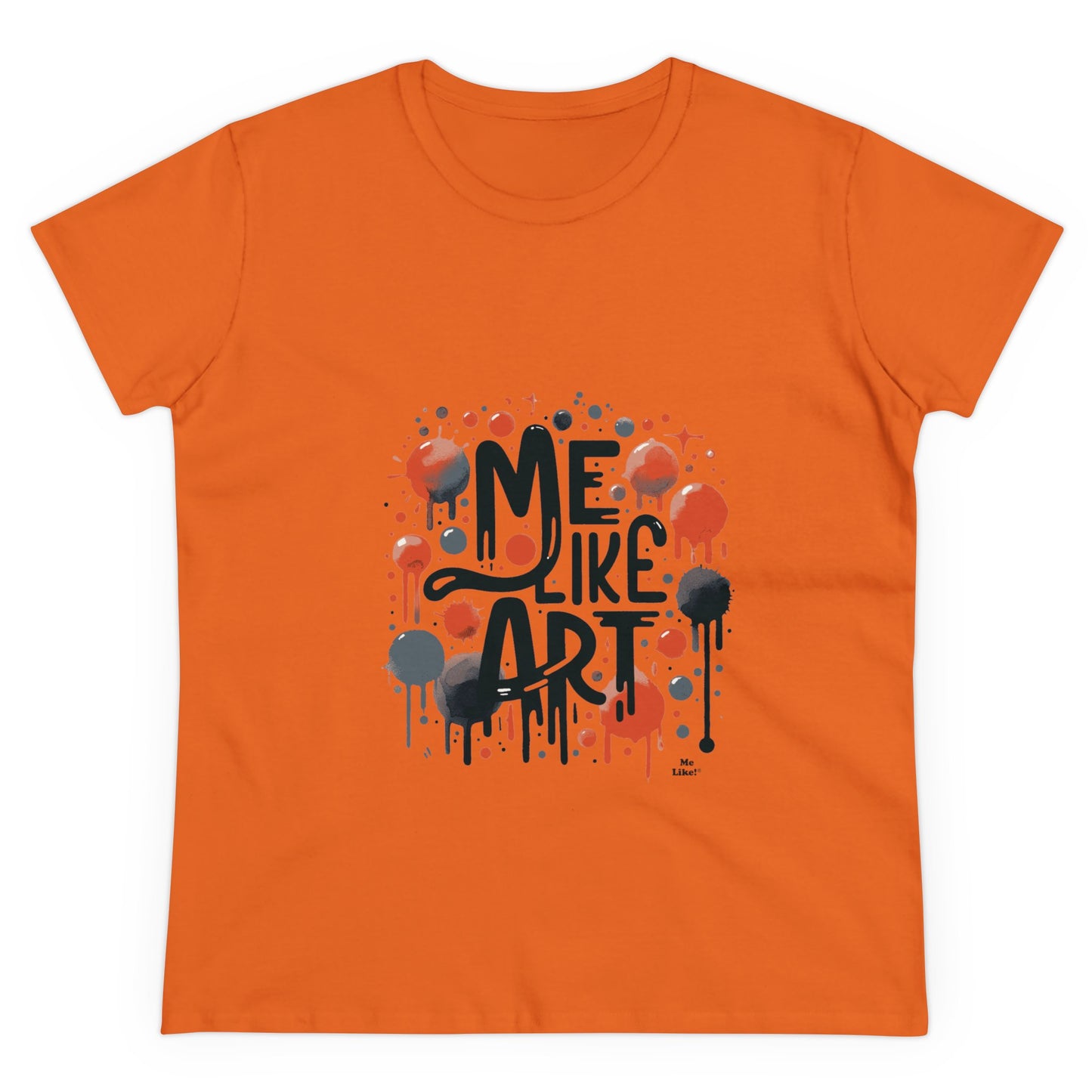 Me Like Art - Women's Heavy Cotton Tee - (Art #2)