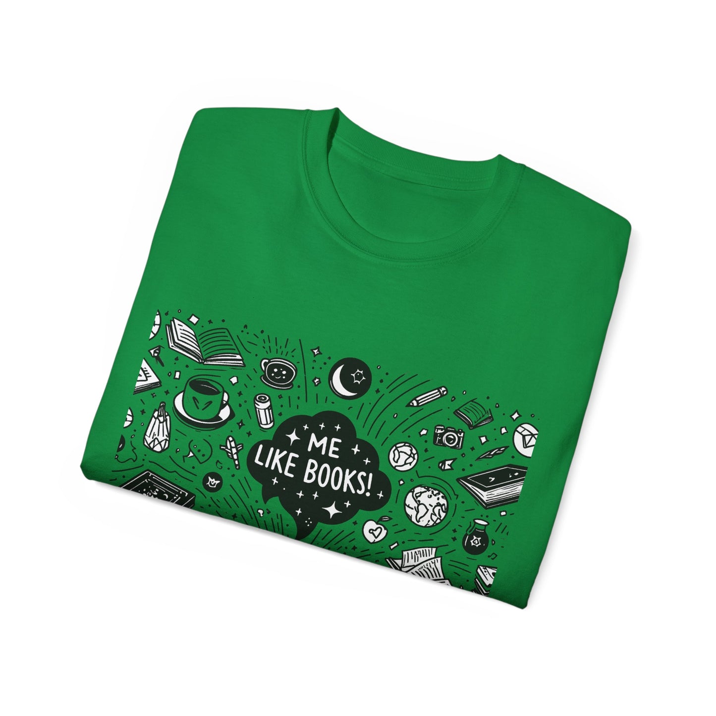 Me Like Books! - Unisex Ultra Cotton Tee - (Books #3)
