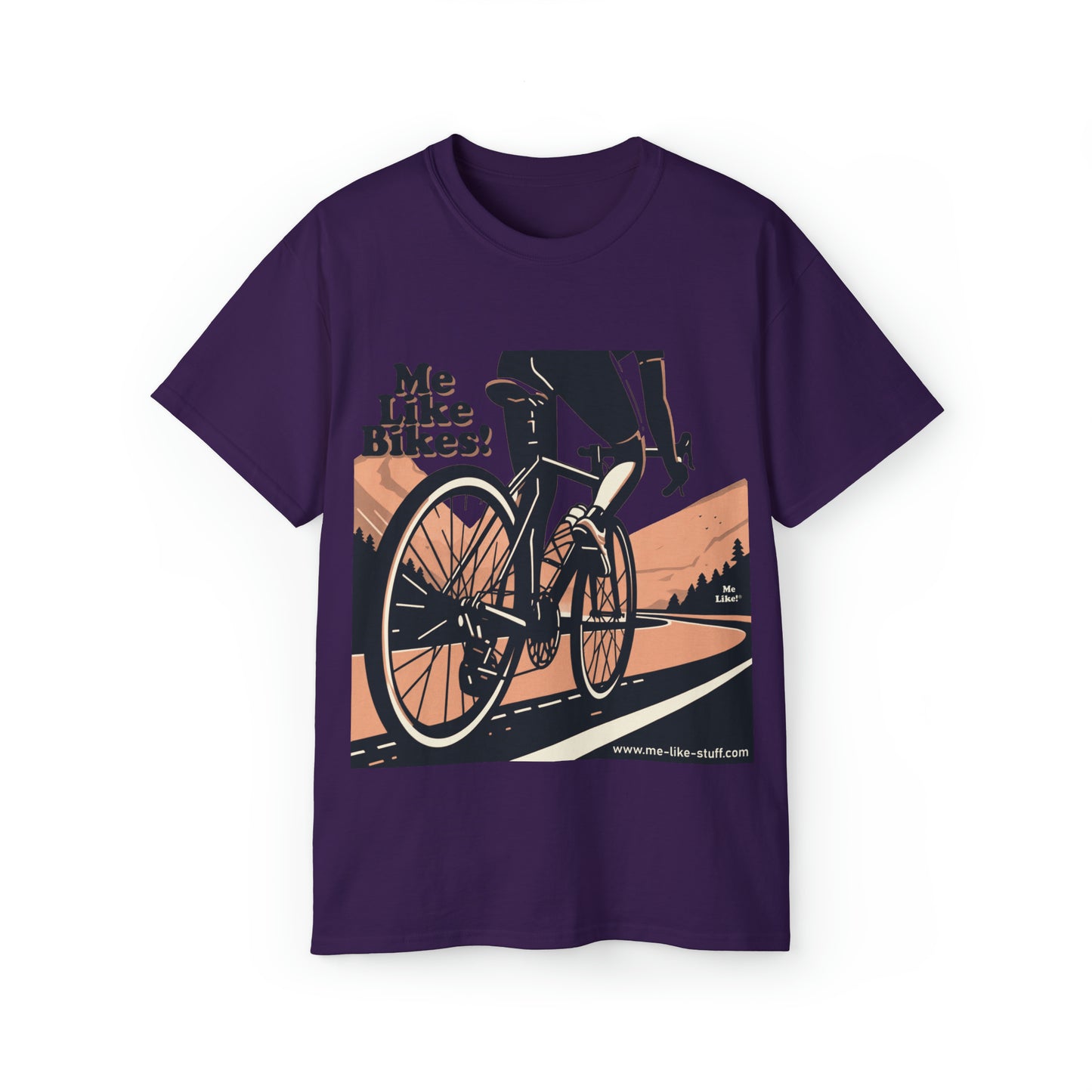 Unisex Ultra Cotton Tee - Me Like Bikes! (RB #1)