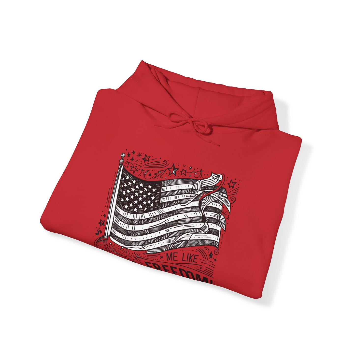 Me Like Freedom! - Unisex Heavy Blend™ Hooded Sweatshirt - (Freedom #1)