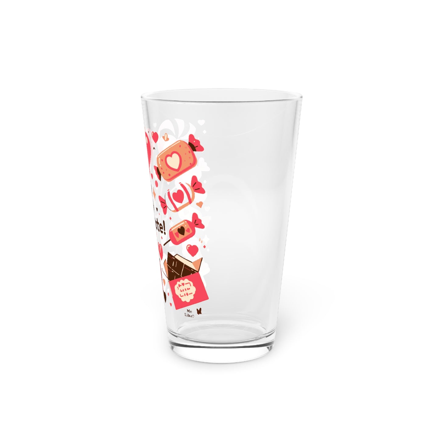 Me Like Chocolate! - Pint Glass, 16oz - (Chocolate #2)