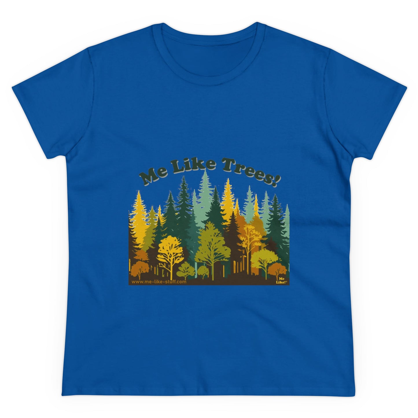 Women's Heavy Cotton Tee - Me Like Trees! (#2)