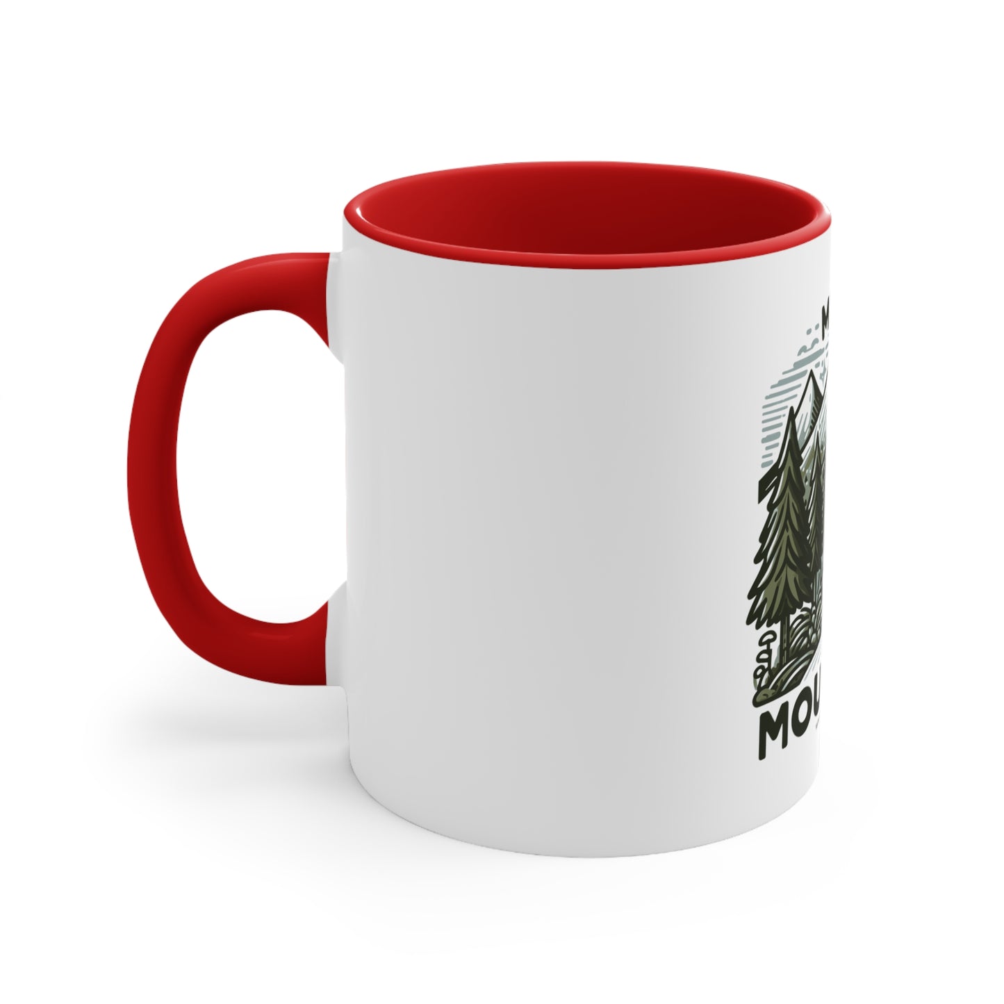 Me Like Mountains! - Accent Coffee Mug, 11oz - (#4)