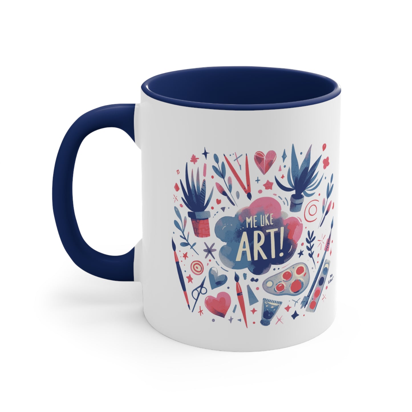 Me Like Art! - Accent Coffee Mug, 11oz - (Art #3)