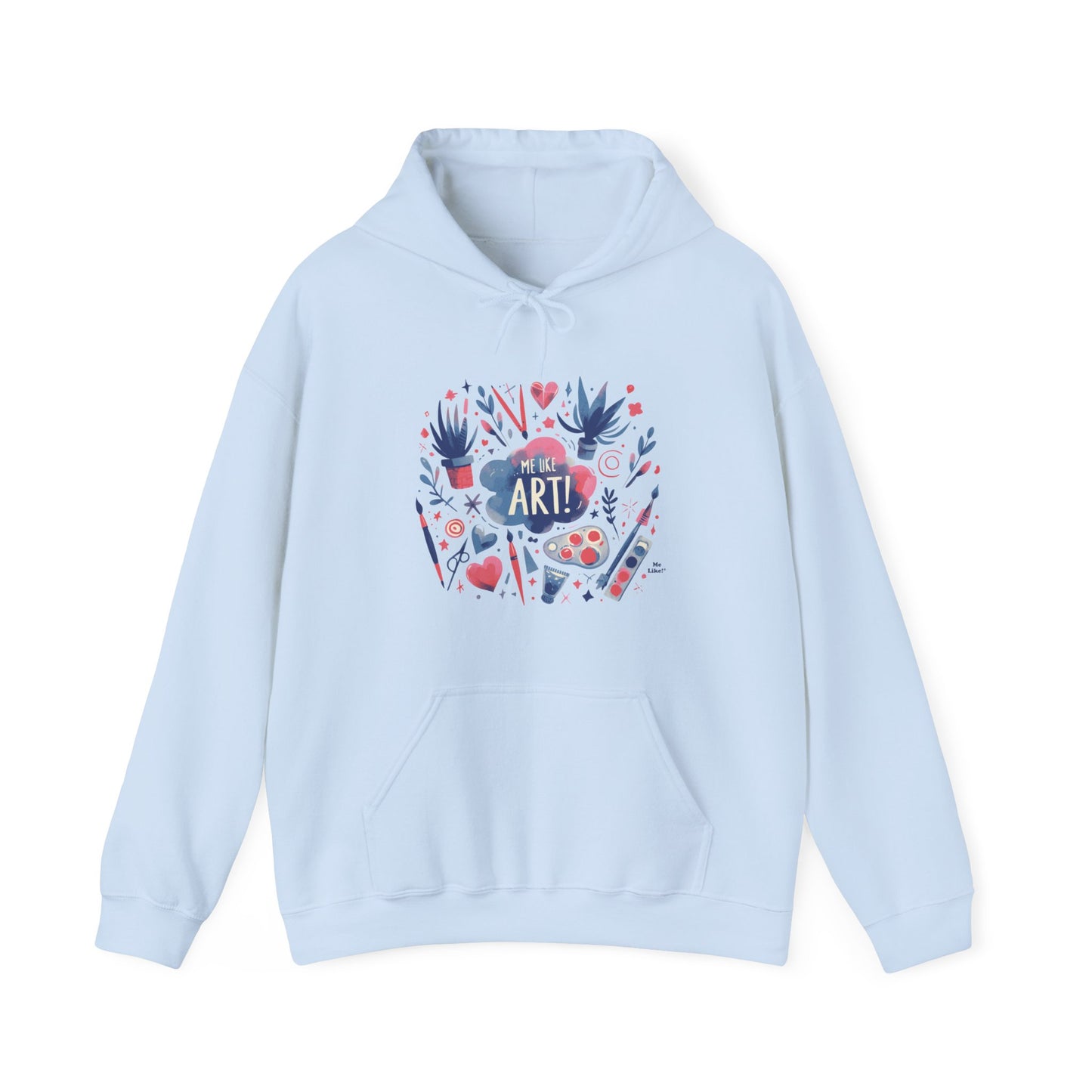 Me Like Art! - Unisex Heavy Blend™ Hooded Sweatshirt - (Art #3)