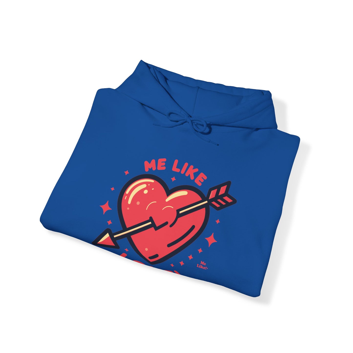 Me Like Love! - Unisex Heavy Blend™ Hooded Sweatshirt - (Love #1)