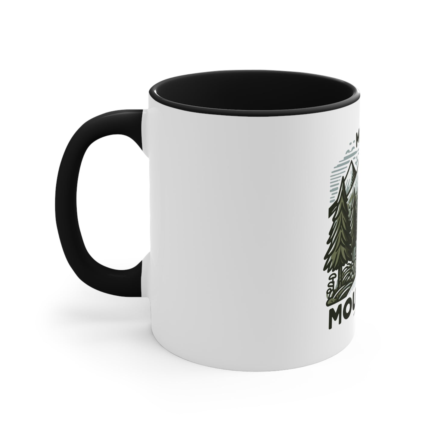 Me Like Mountains! - Accent Coffee Mug, 11oz - (#4)