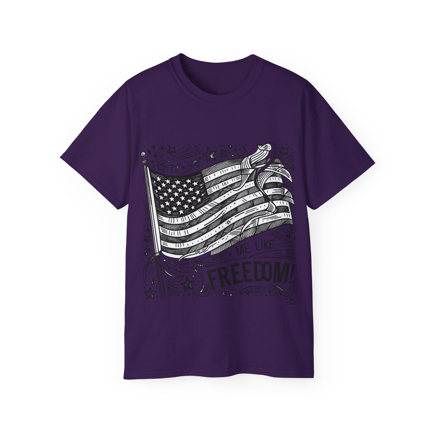 Me Like Freedom - Unisex Ultra Cotton Tee - (Freedom #1)
