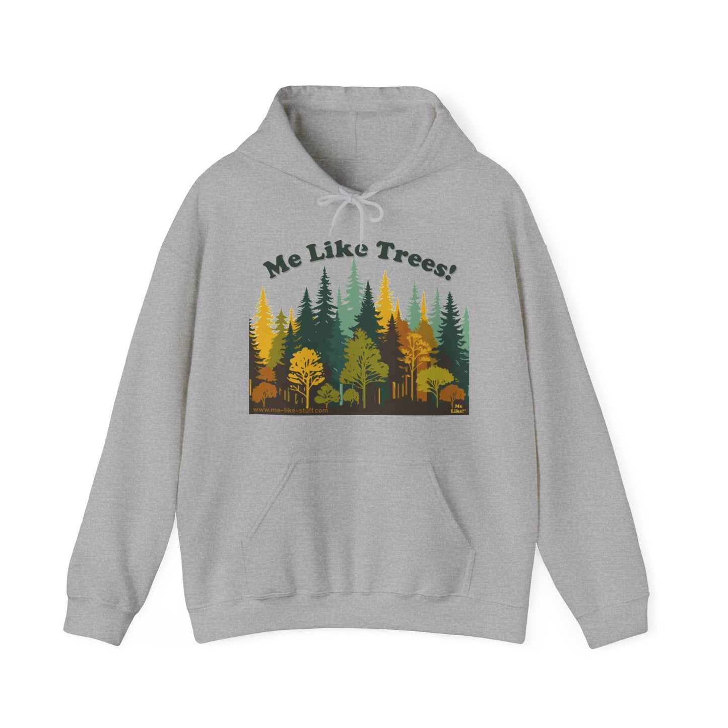 Unisex Heavy Blend™ Hooded Sweatshirt - Me Like Trees! (#2)