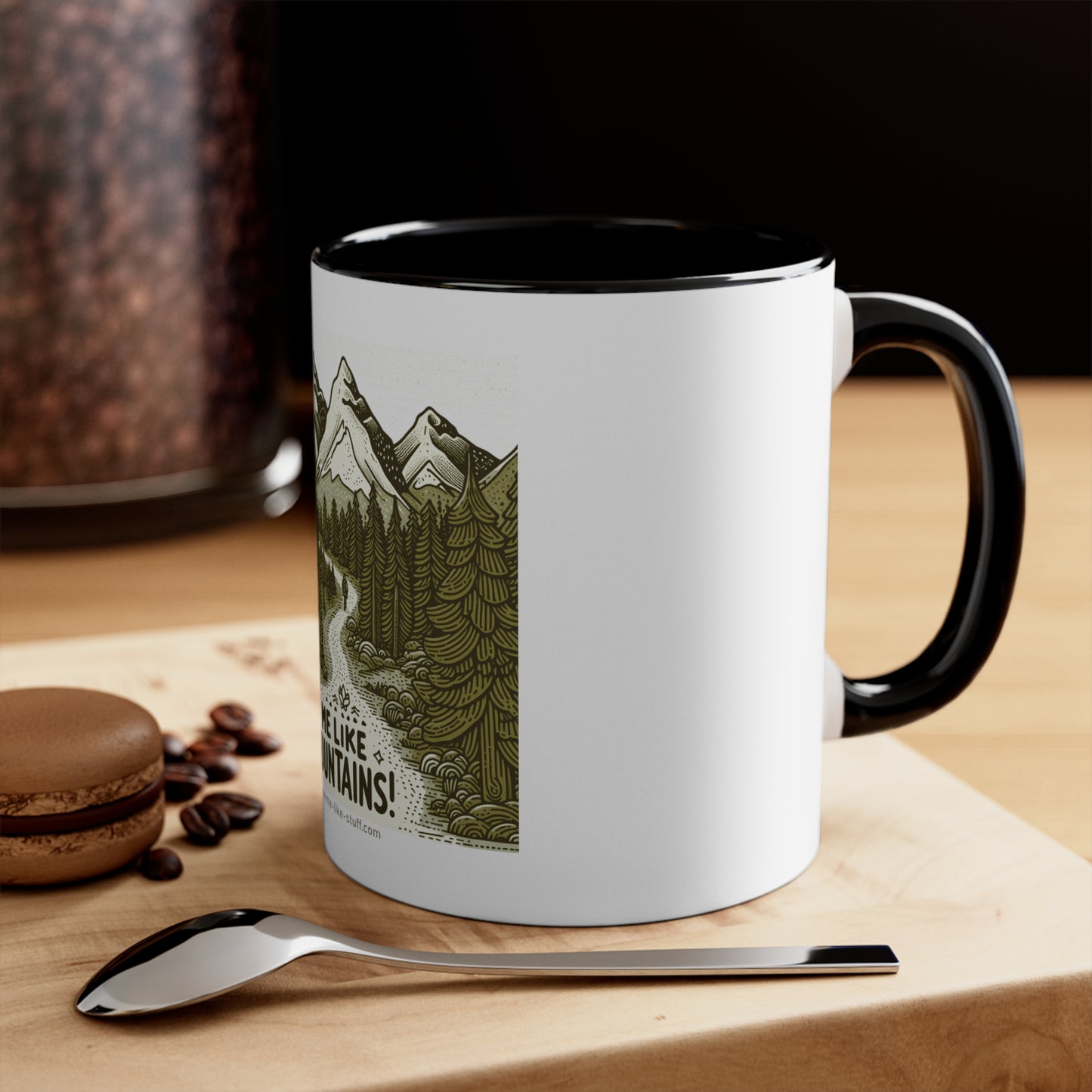 Me Like Mountains! - Accent Coffee Mug, 11oz - (#3)