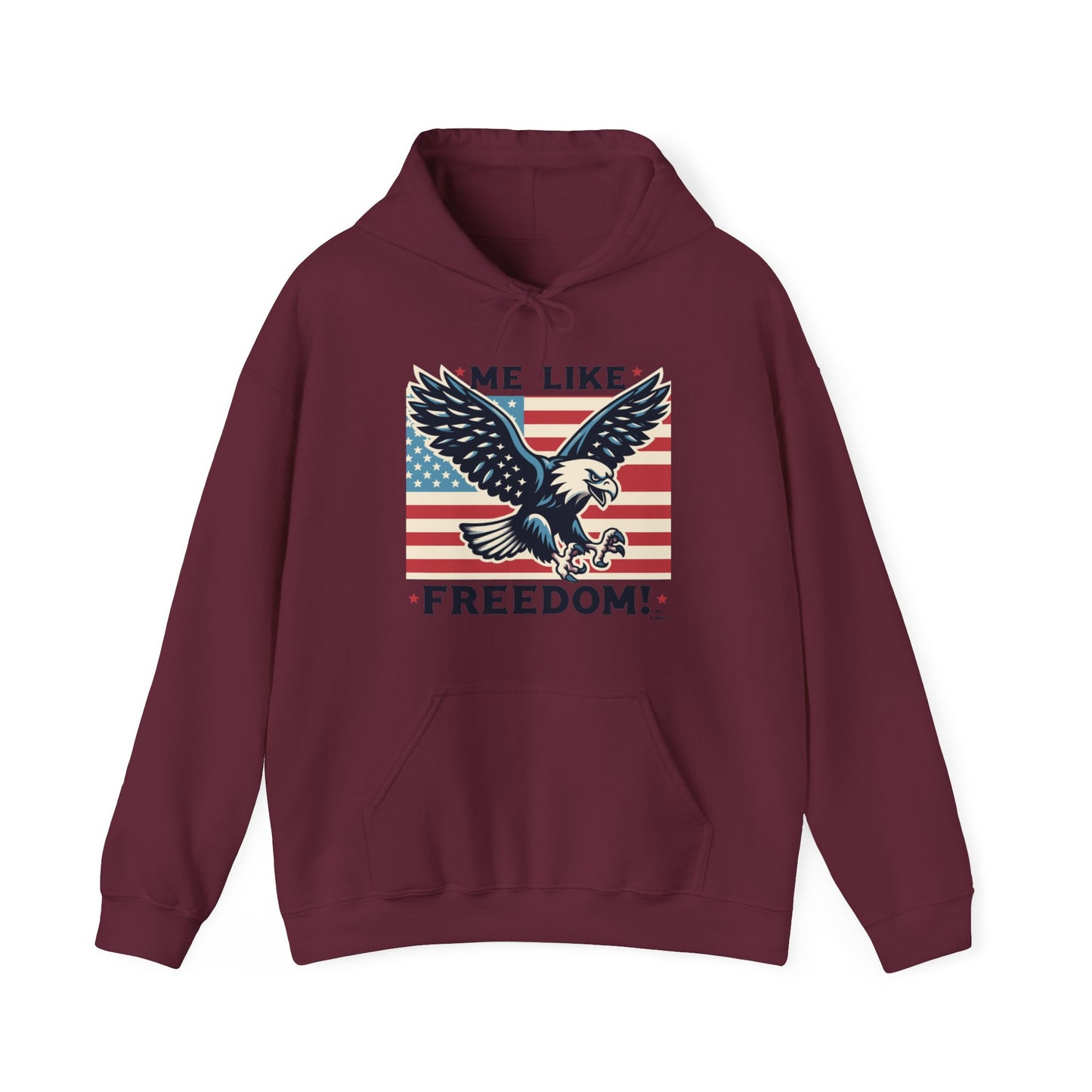 Me Like Freedom! - Unisex Heavy Blend™ Hooded Sweatshirt - (Freedom #2)