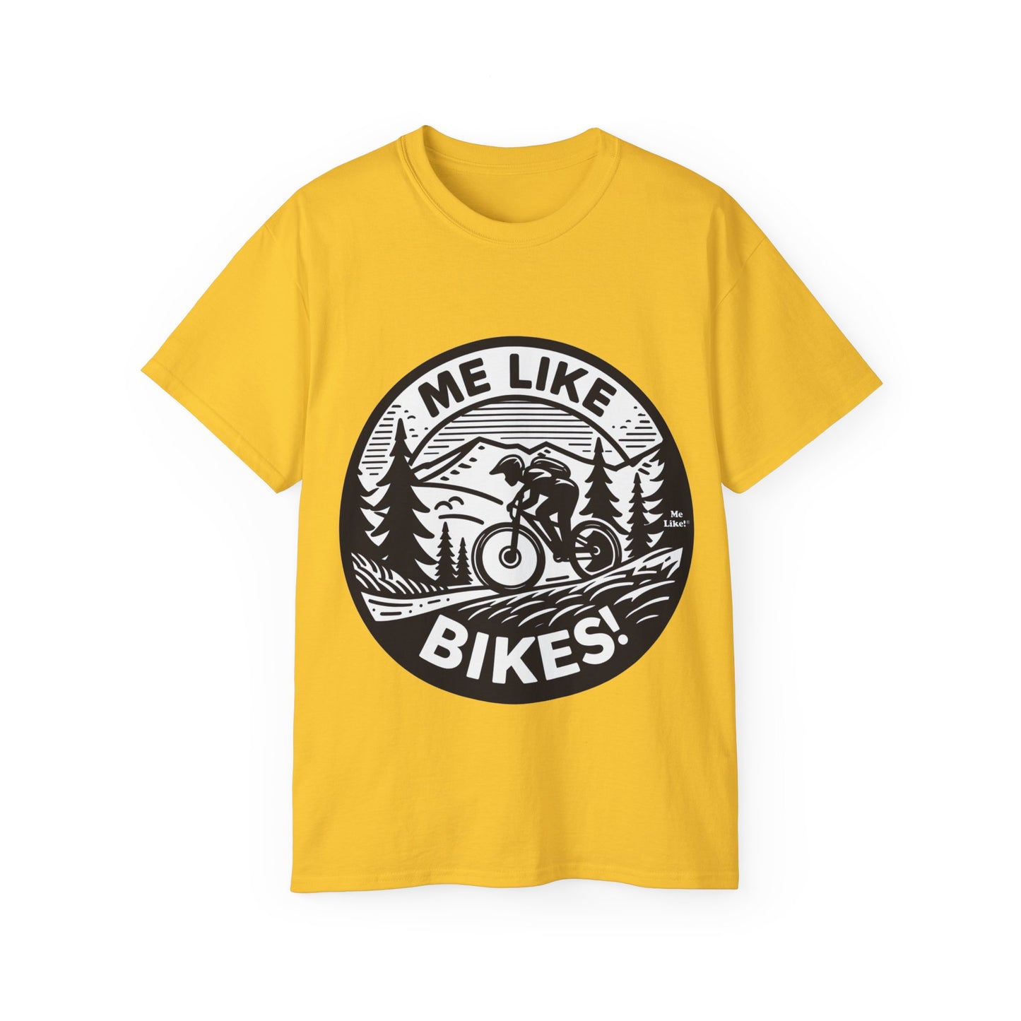 Me Like Bikes! - Unisex Ultra Cotton Tee - (Mountain Bike #4)
