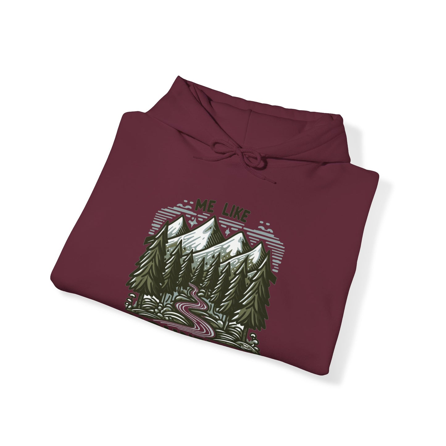 Me Like Mountains! - Unisex Heavy Blend™ Hooded Sweatshirt - (#4)