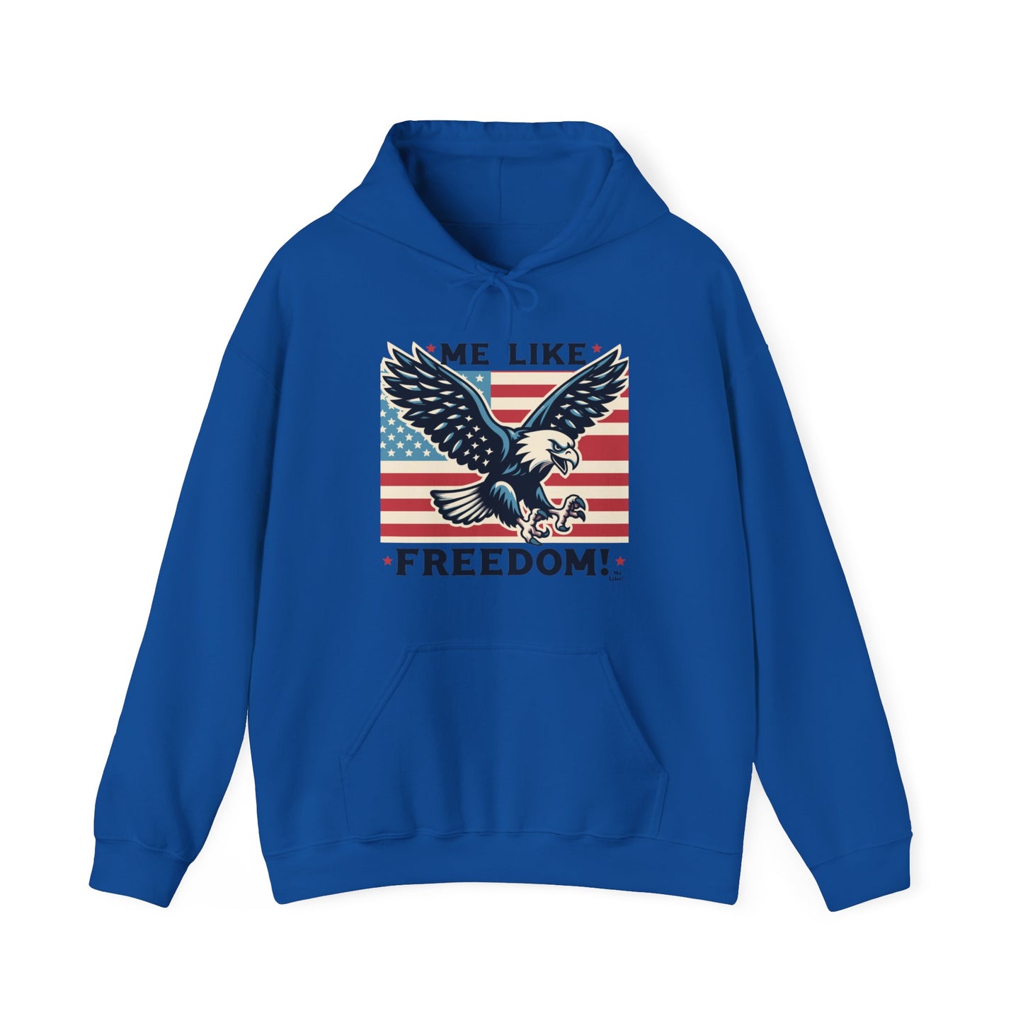 Me Like Freedom! - Unisex Heavy Blend™ Hooded Sweatshirt - (Freedom #2)