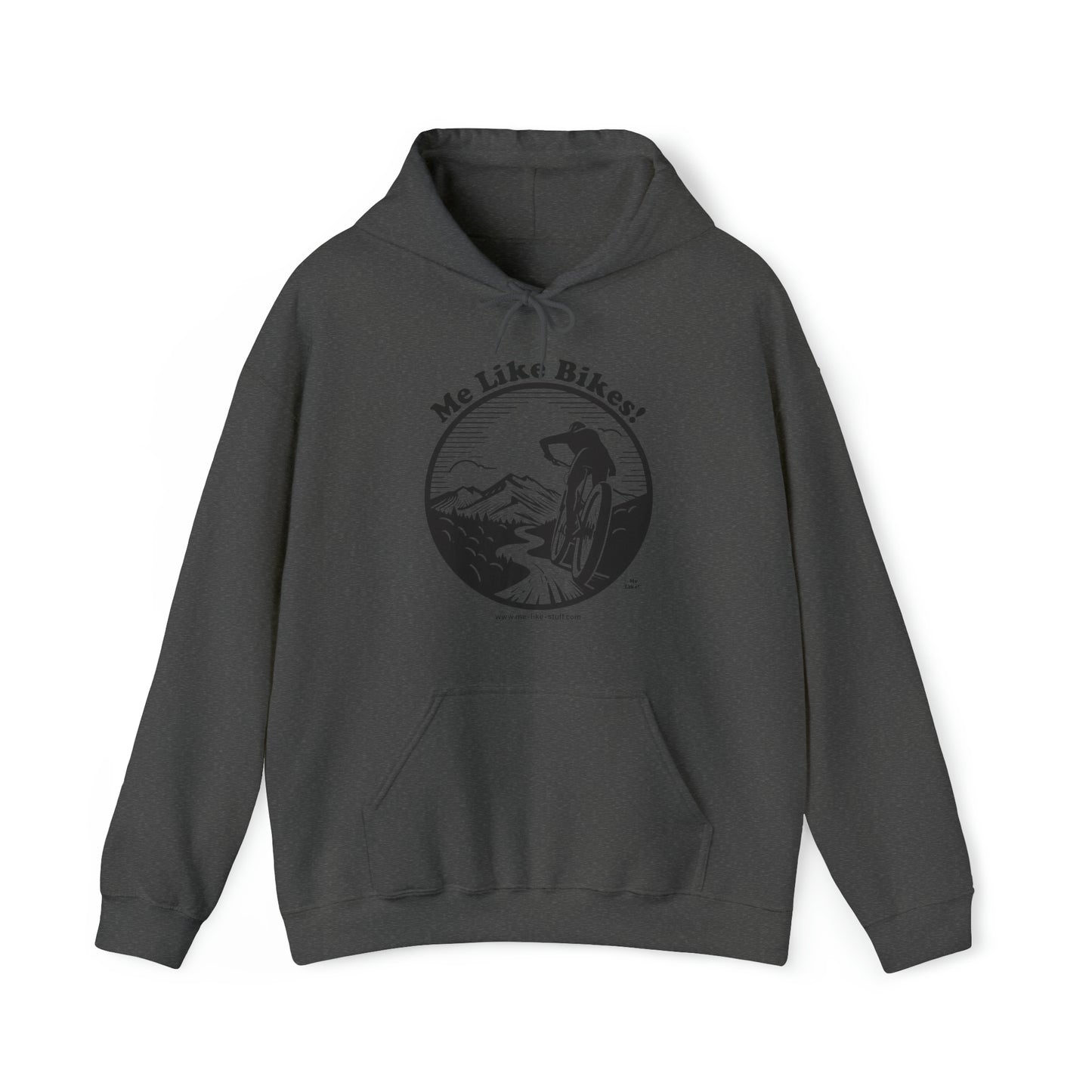 Unisex Heavy Blend™ Hooded Sweatshirt - Me Like Bikes! (MB #1)