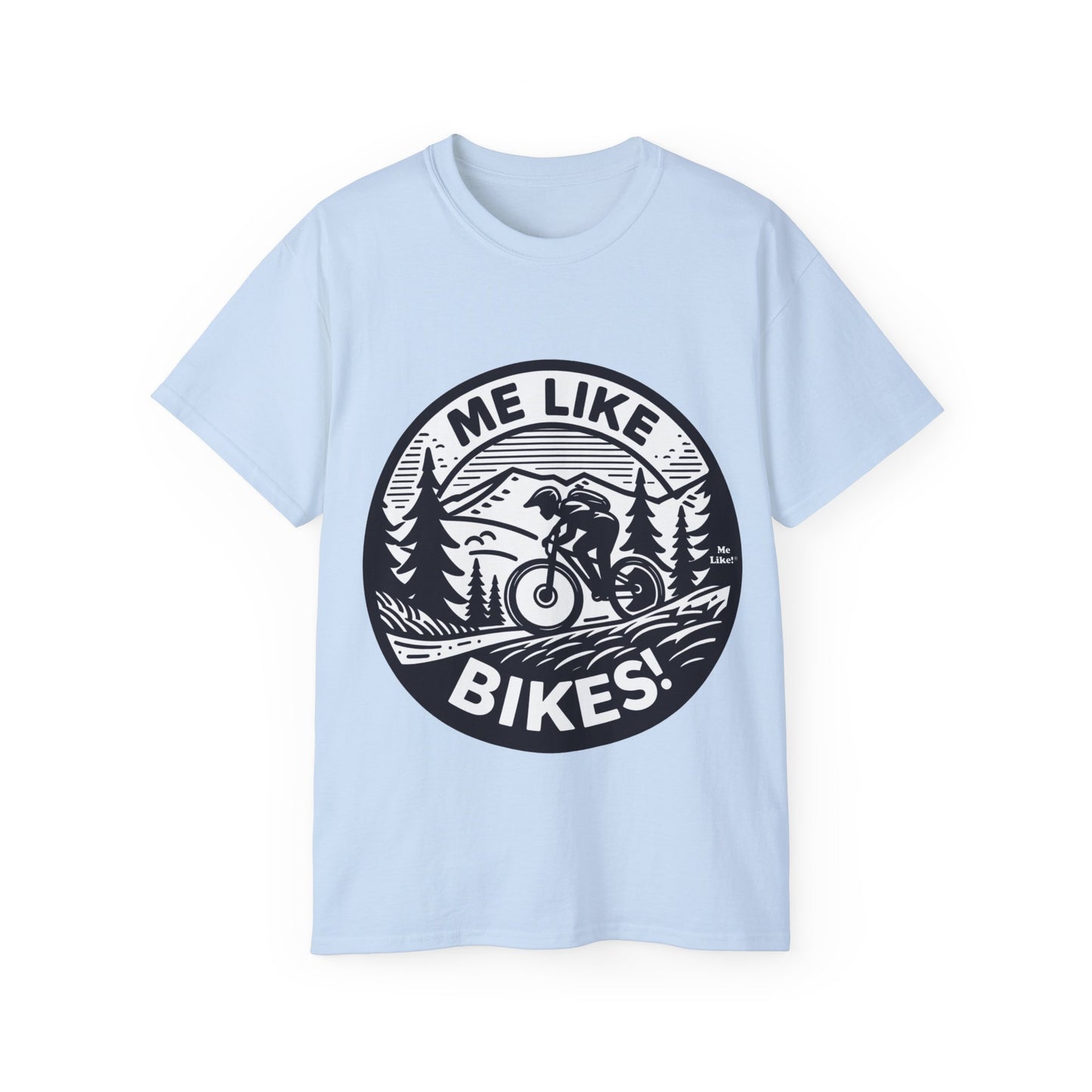 Me Like Bikes! - Unisex Ultra Cotton Tee - (Mountain Bike #4)