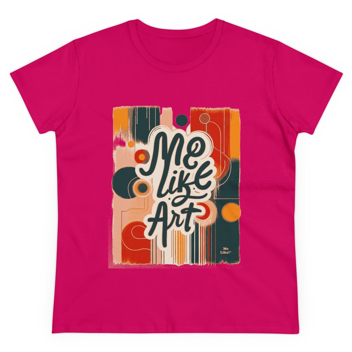 Me Like Art - Women's Heavy Cotton Tee - (Art #1)