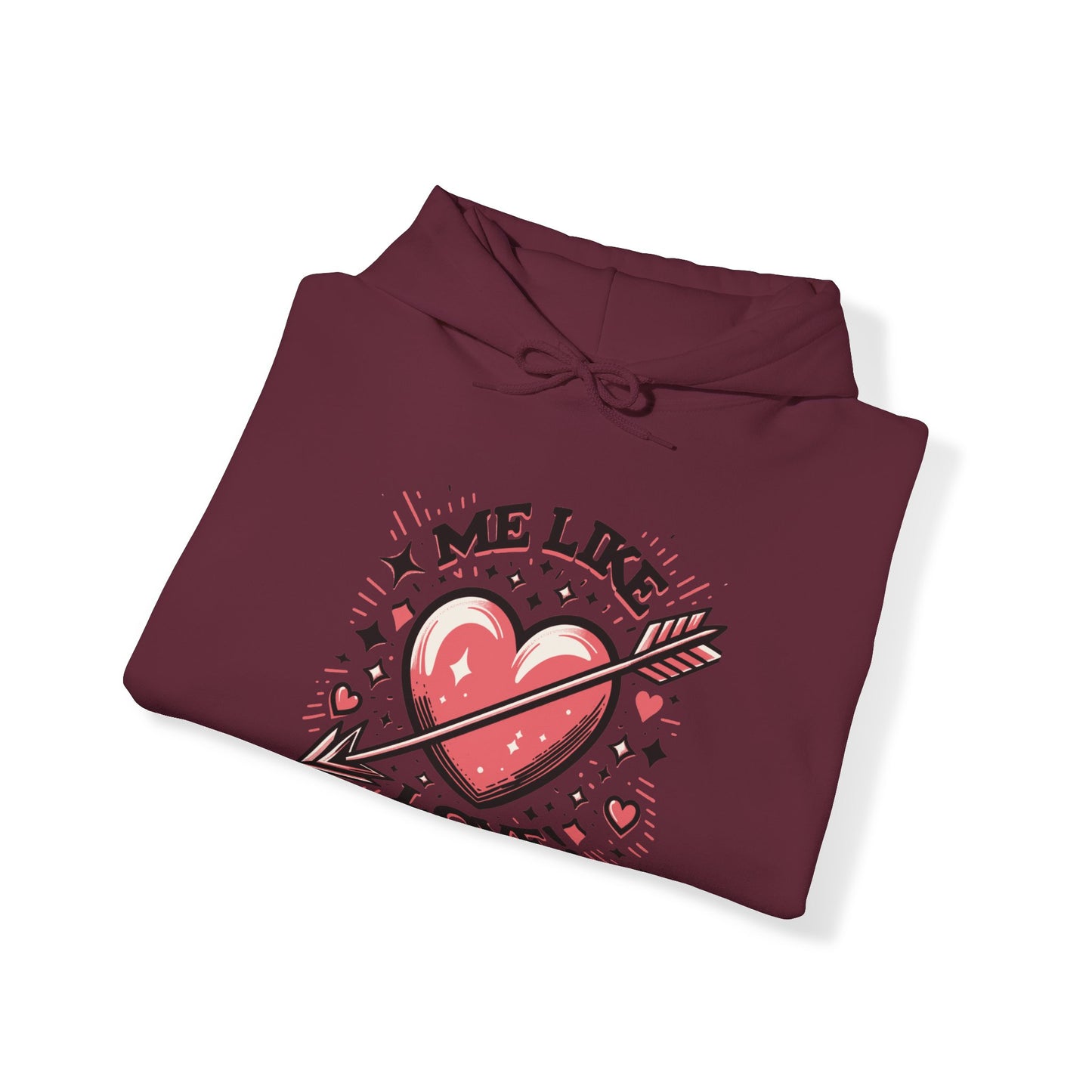 Me Like Love! - Unisex Heavy Blend™ Hooded Sweatshirt - (Love #2)