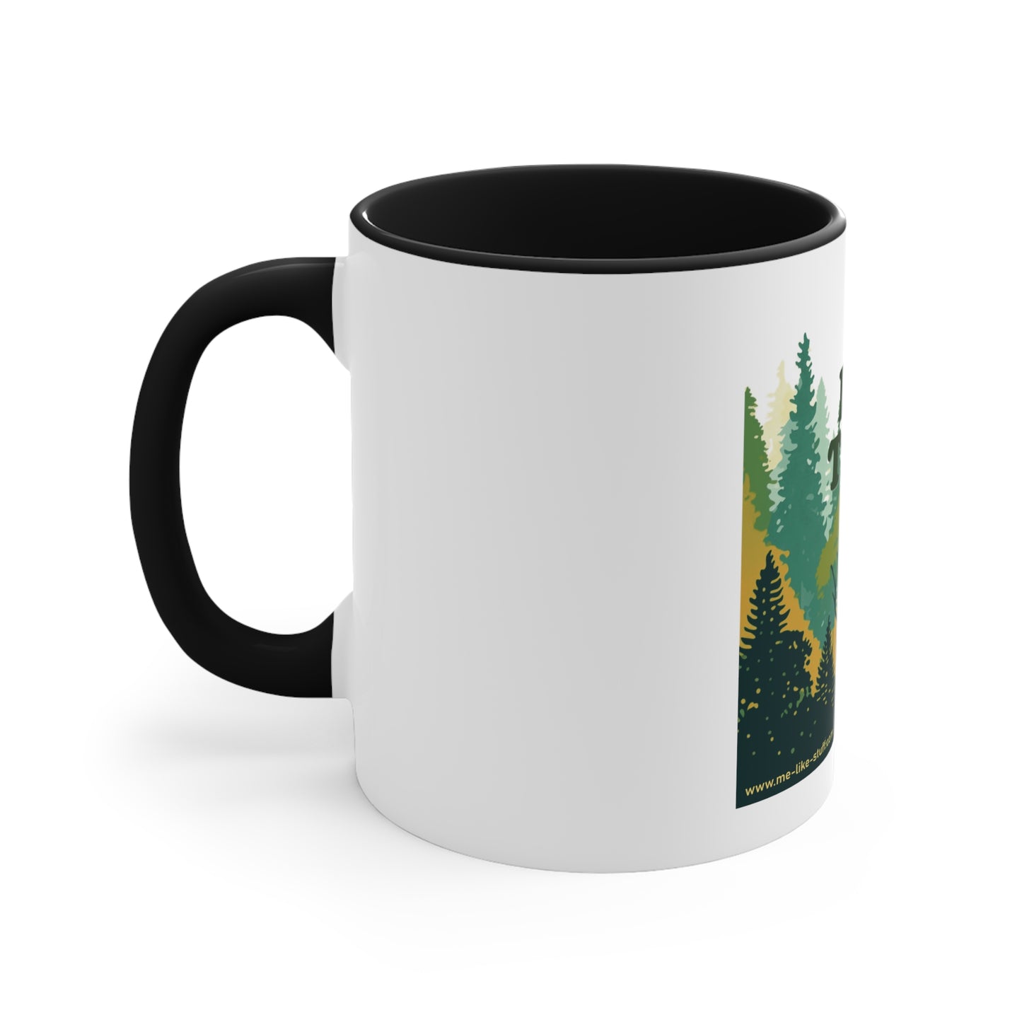 Accent Coffee Mug, 11oz - Me Like Trees! (#3)