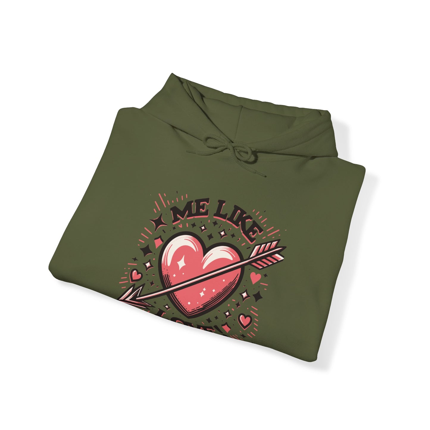 Me Like Love! - Unisex Heavy Blend™ Hooded Sweatshirt - (Love #2)