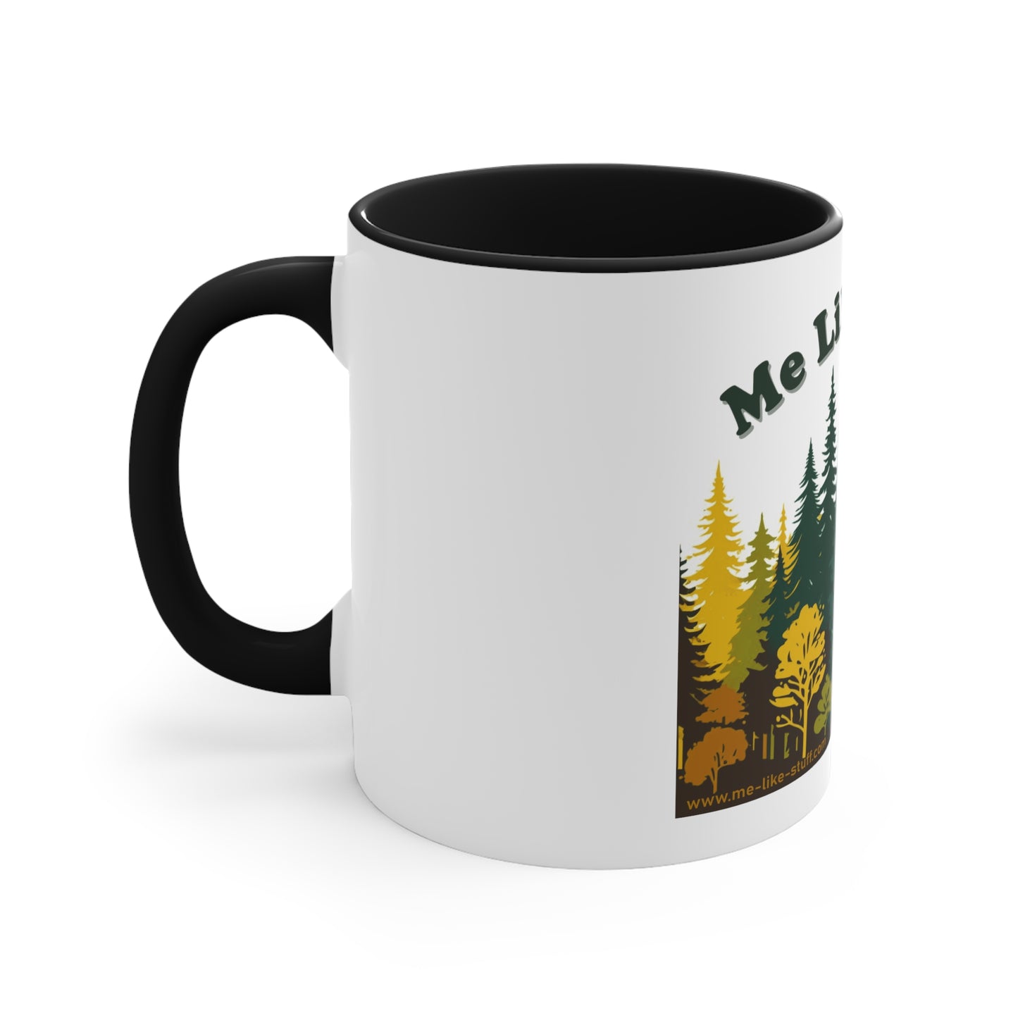 Accent Coffee Mug, 11oz - Me Like Trees! (#2)