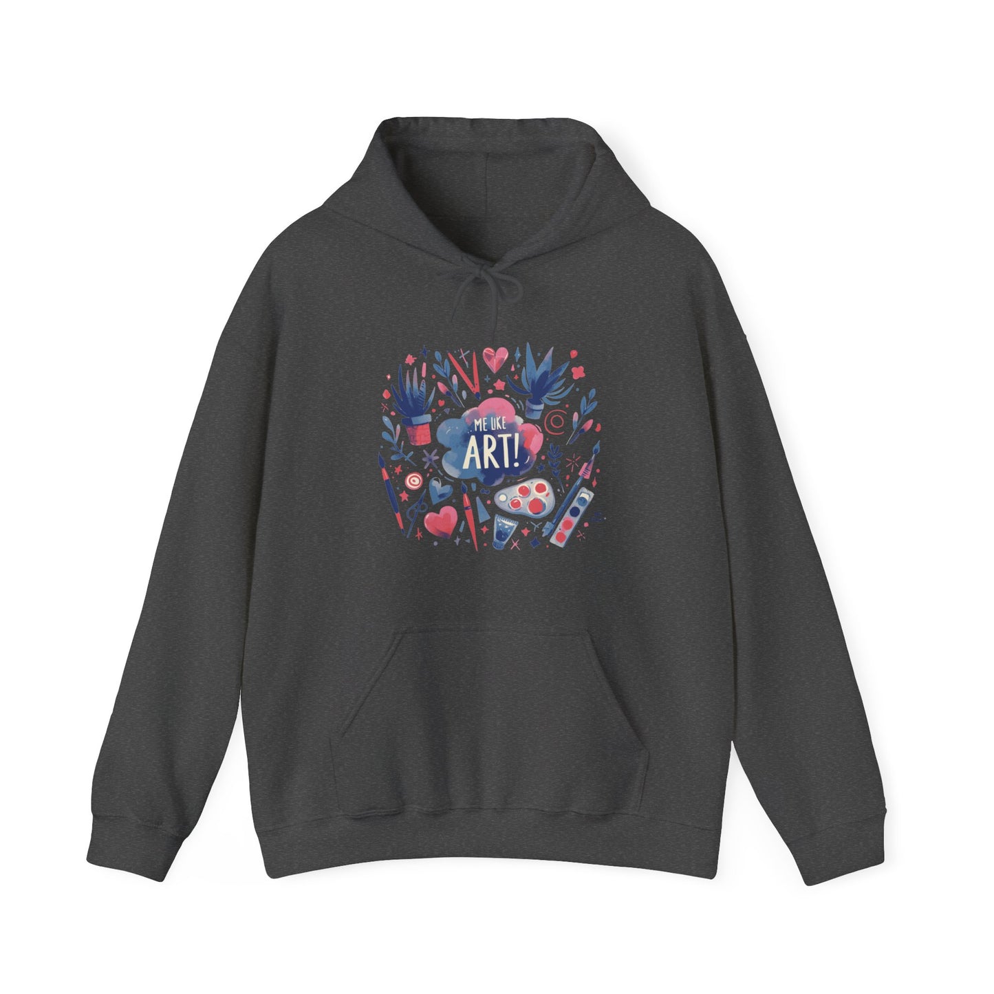 Me Like Art! - Unisex Heavy Blend™ Hooded Sweatshirt - (Art #3)