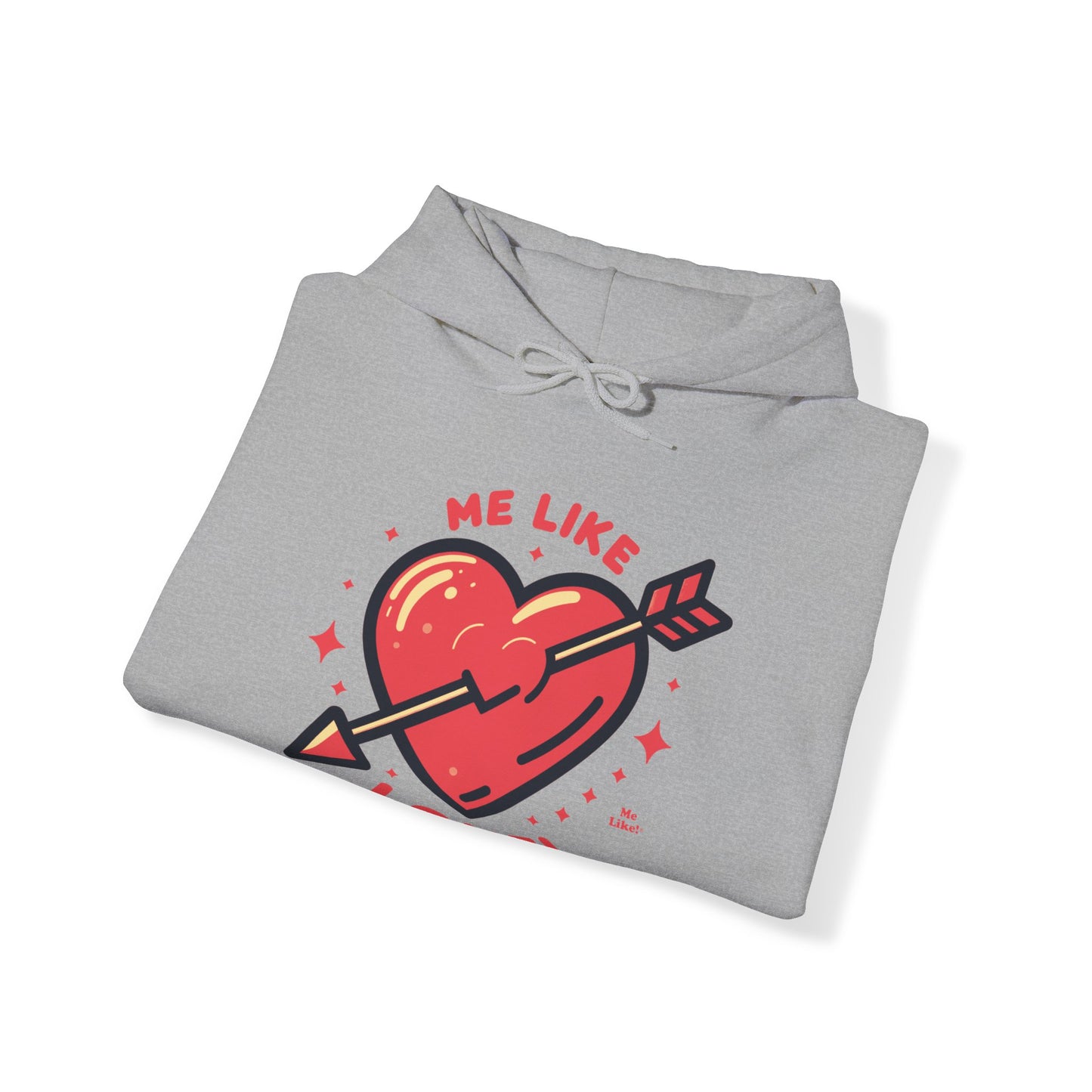 Me Like Love! - Unisex Heavy Blend™ Hooded Sweatshirt - (Love #1)