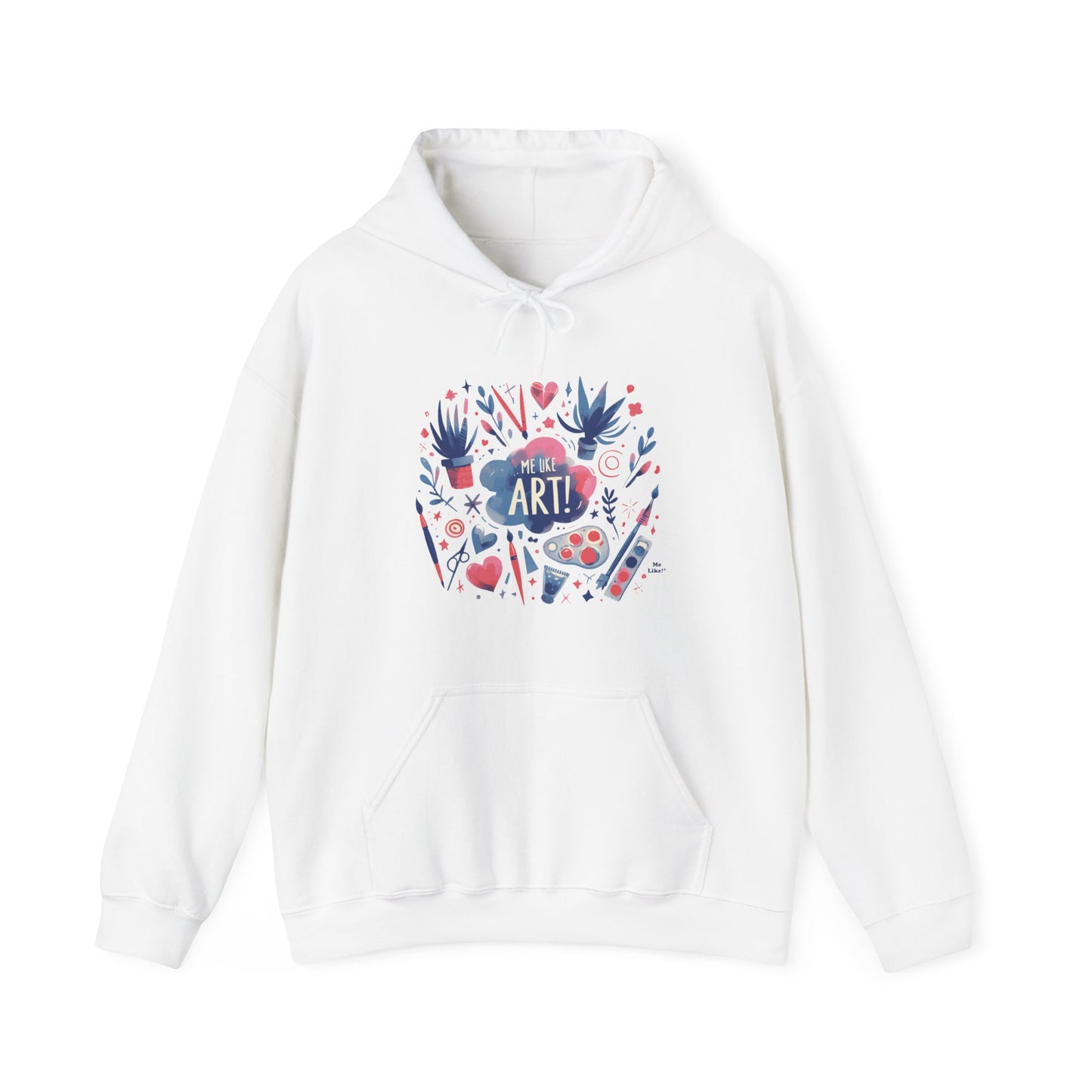 Me Like Art! - Unisex Heavy Blend™ Hooded Sweatshirt - (Art #3)