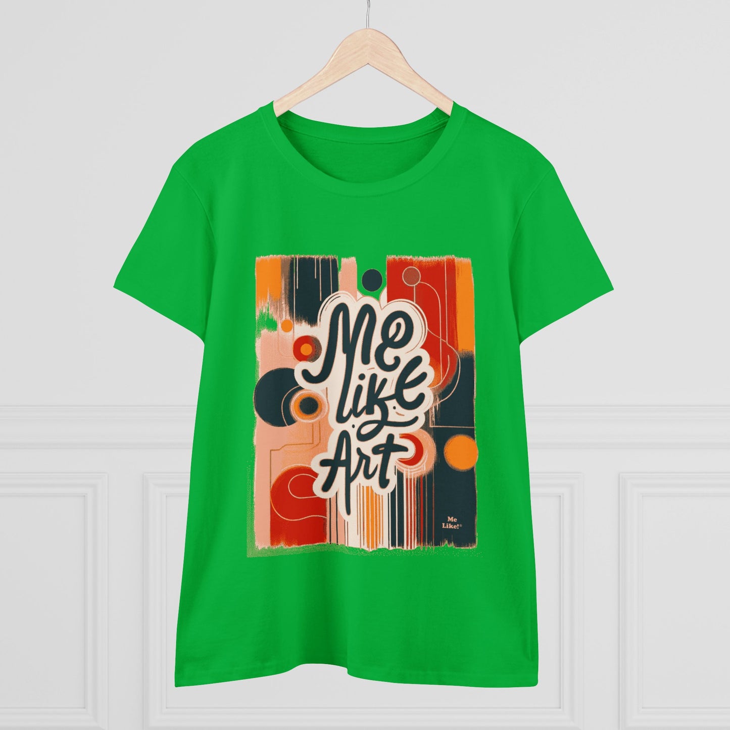 Me Like Art - Women's Heavy Cotton Tee - (Art #1)