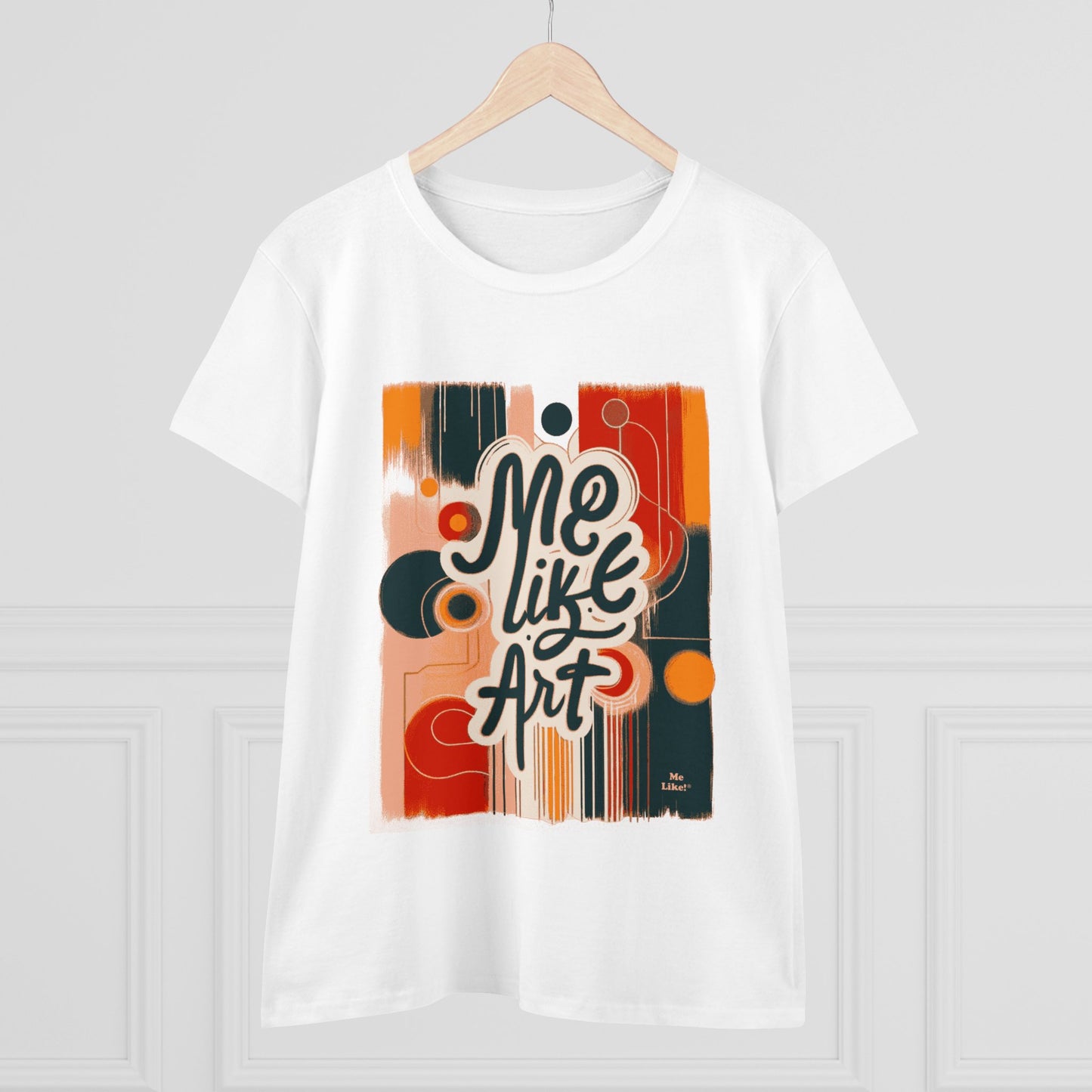 Me Like Art - Women's Heavy Cotton Tee - (Art #1)