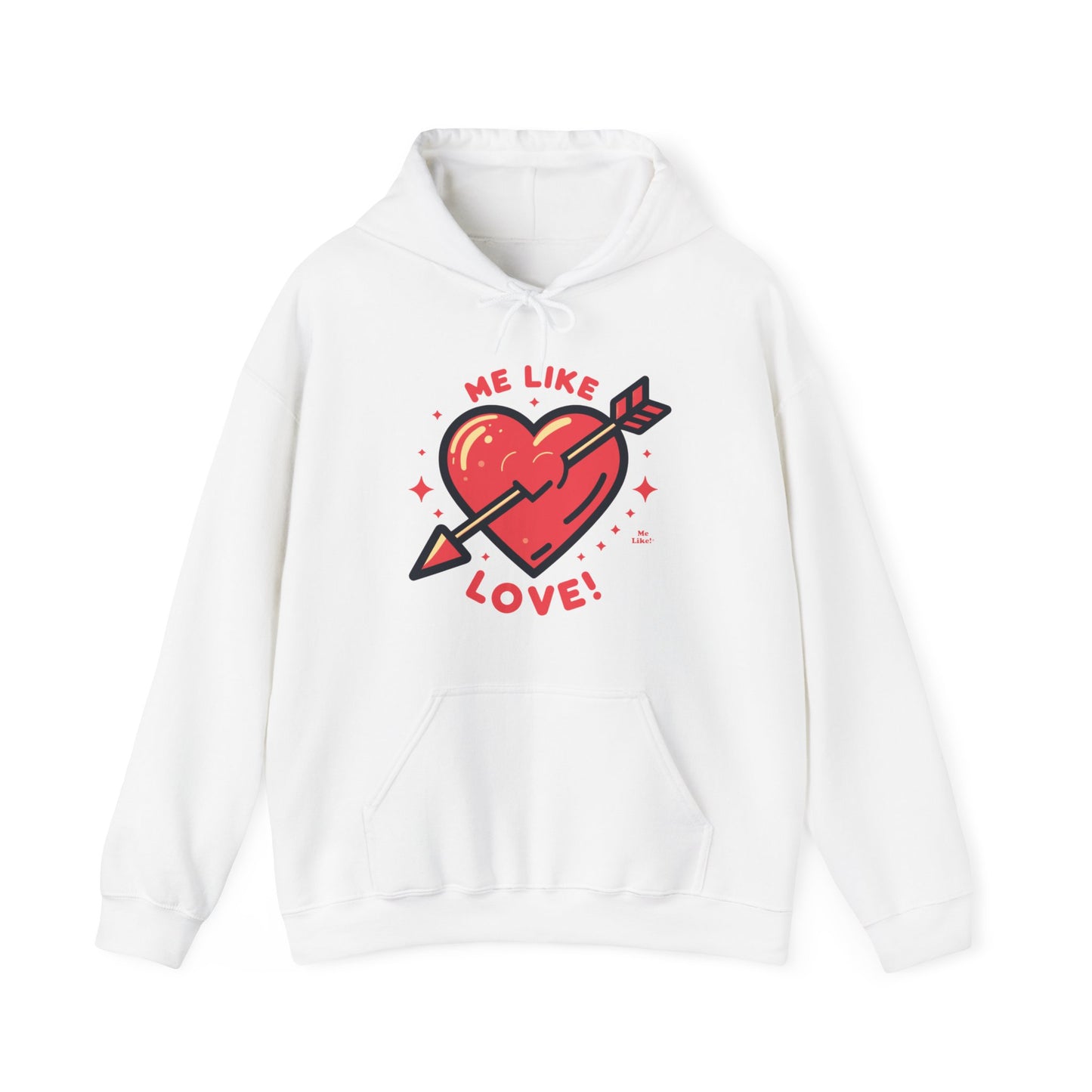 Me Like Love! - Unisex Heavy Blend™ Hooded Sweatshirt - (Love #1)
