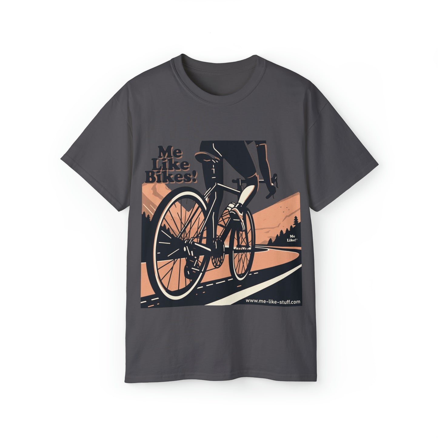 Unisex Ultra Cotton Tee - Me Like Bikes! (RB #1)
