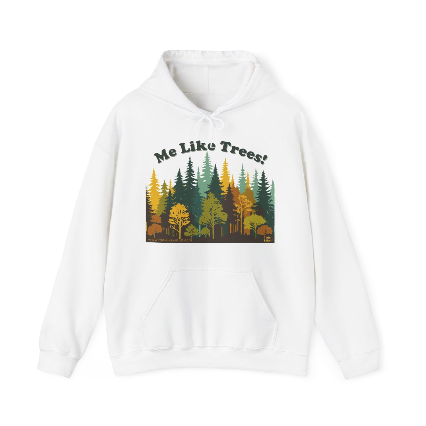 Unisex Heavy Blend™ Hooded Sweatshirt - Me Like Trees! (#2)