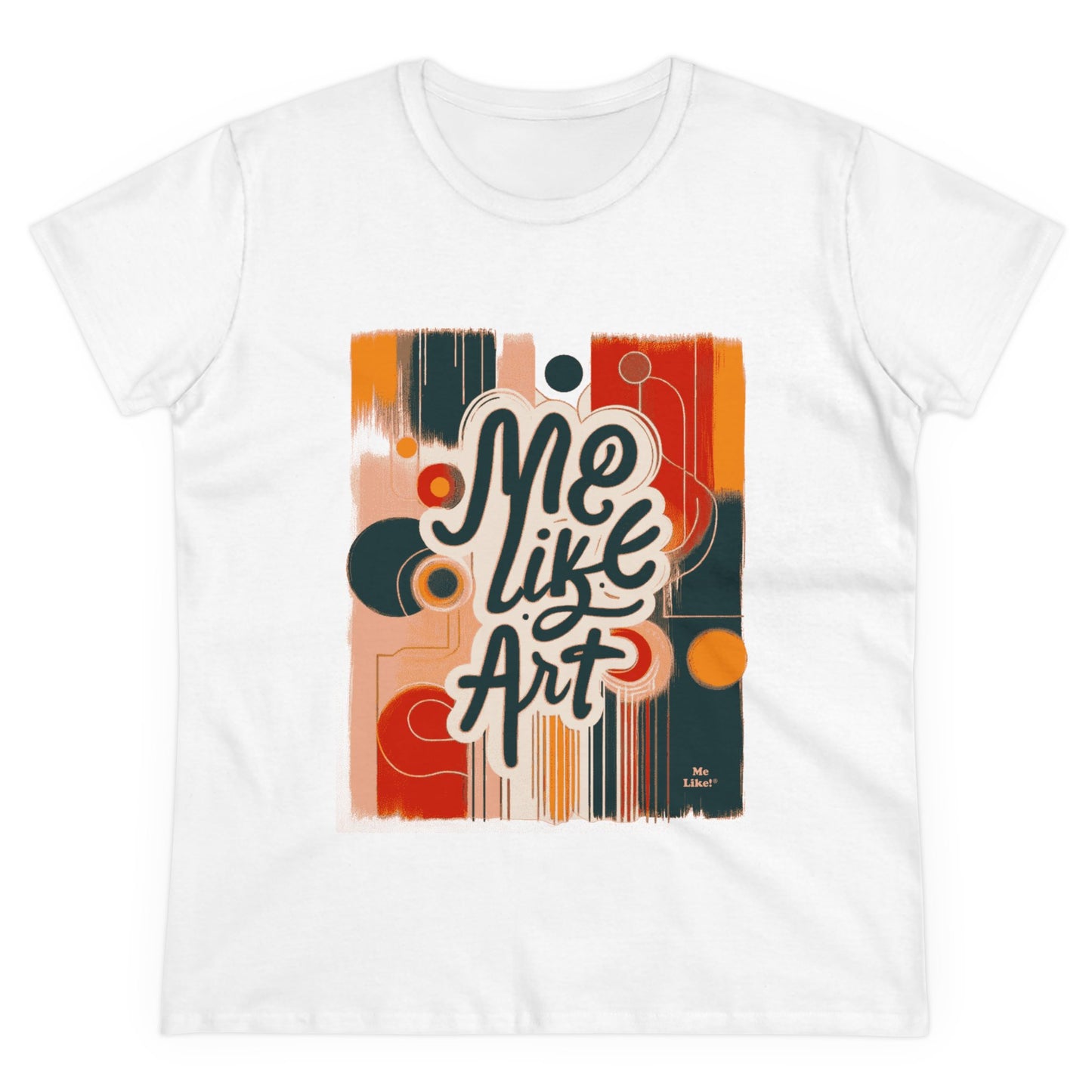 Me Like Art - Women's Heavy Cotton Tee - (Art #1)