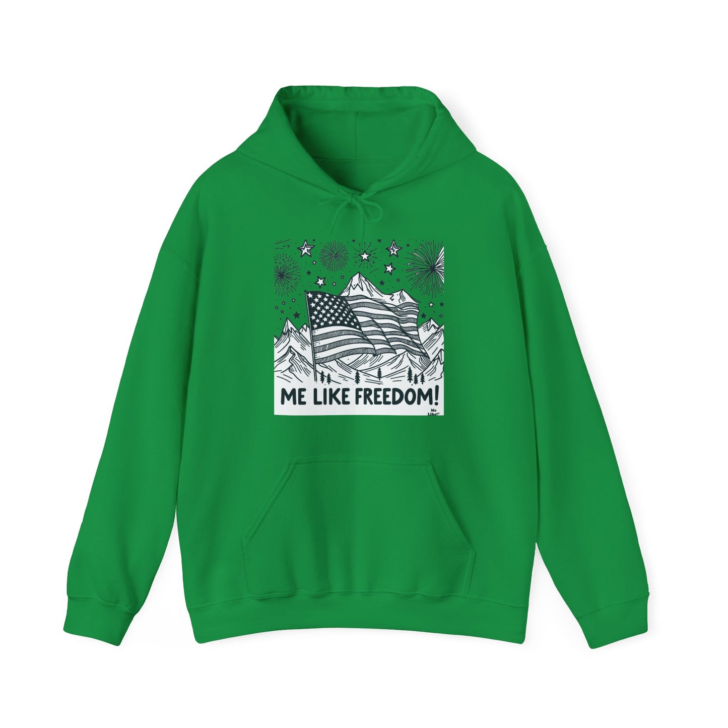 Me Like Freedom! - Unisex Heavy Blend™ Hooded Sweatshirt - (Freedom #5)