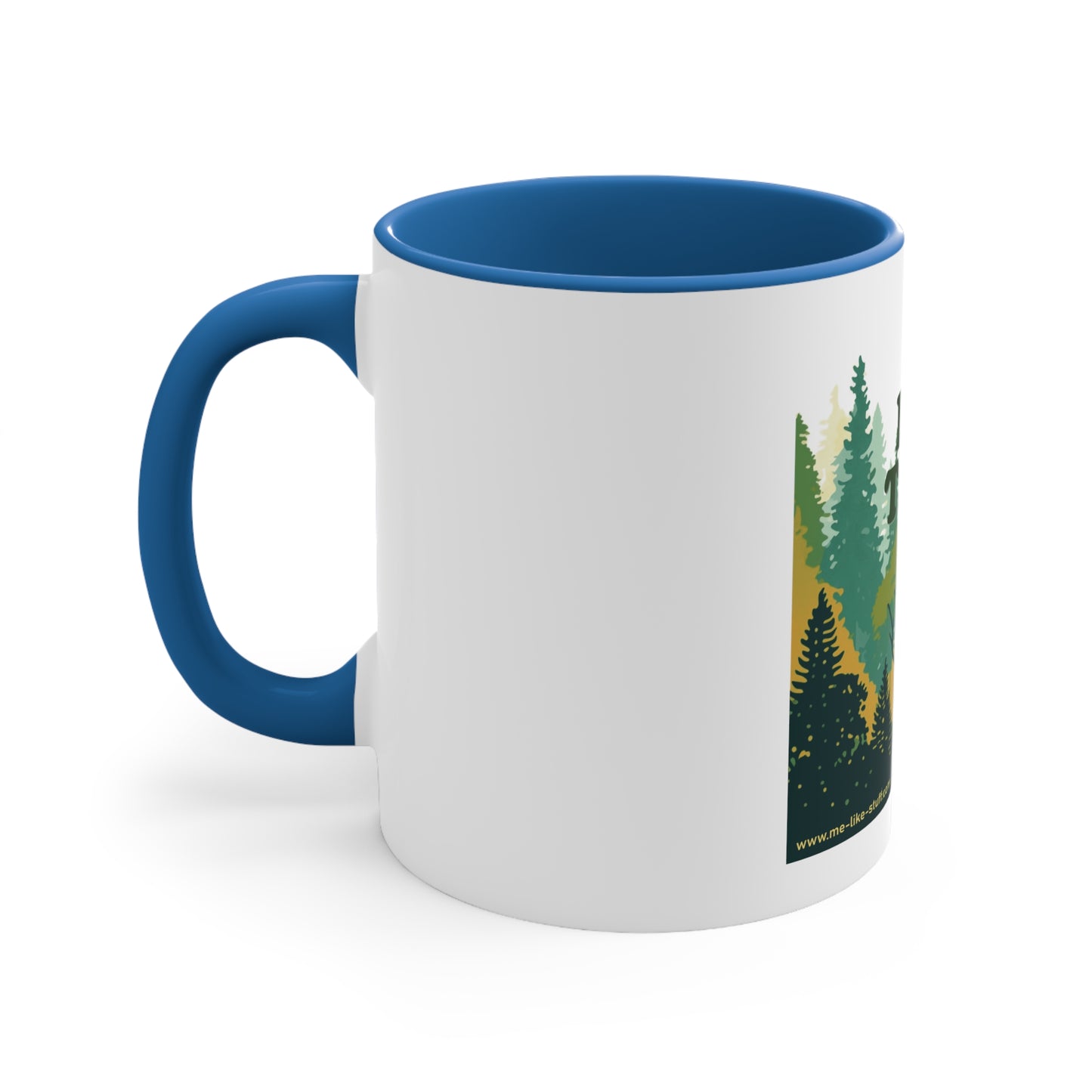 Accent Coffee Mug, 11oz - Me Like Trees! (#3)