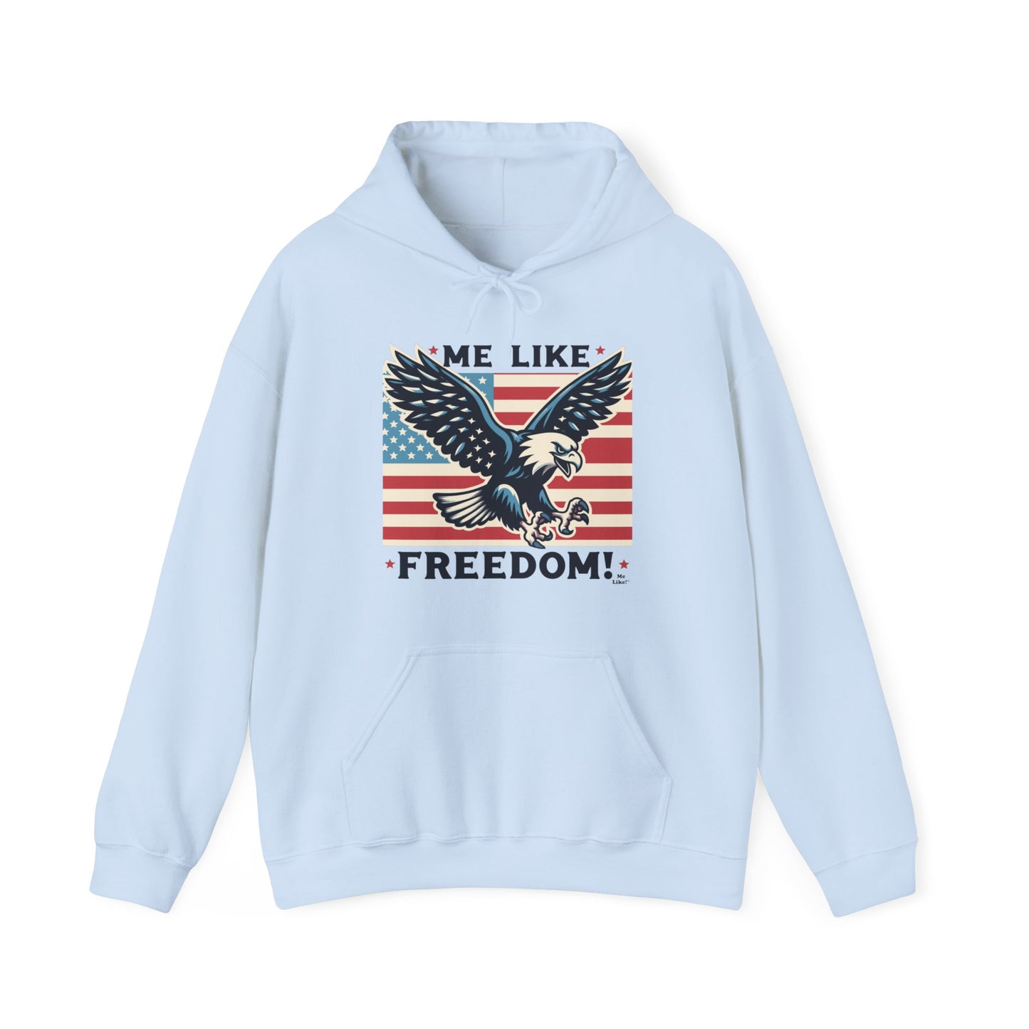 Me Like Freedom! - Unisex Heavy Blend™ Hooded Sweatshirt - (Freedom #2)