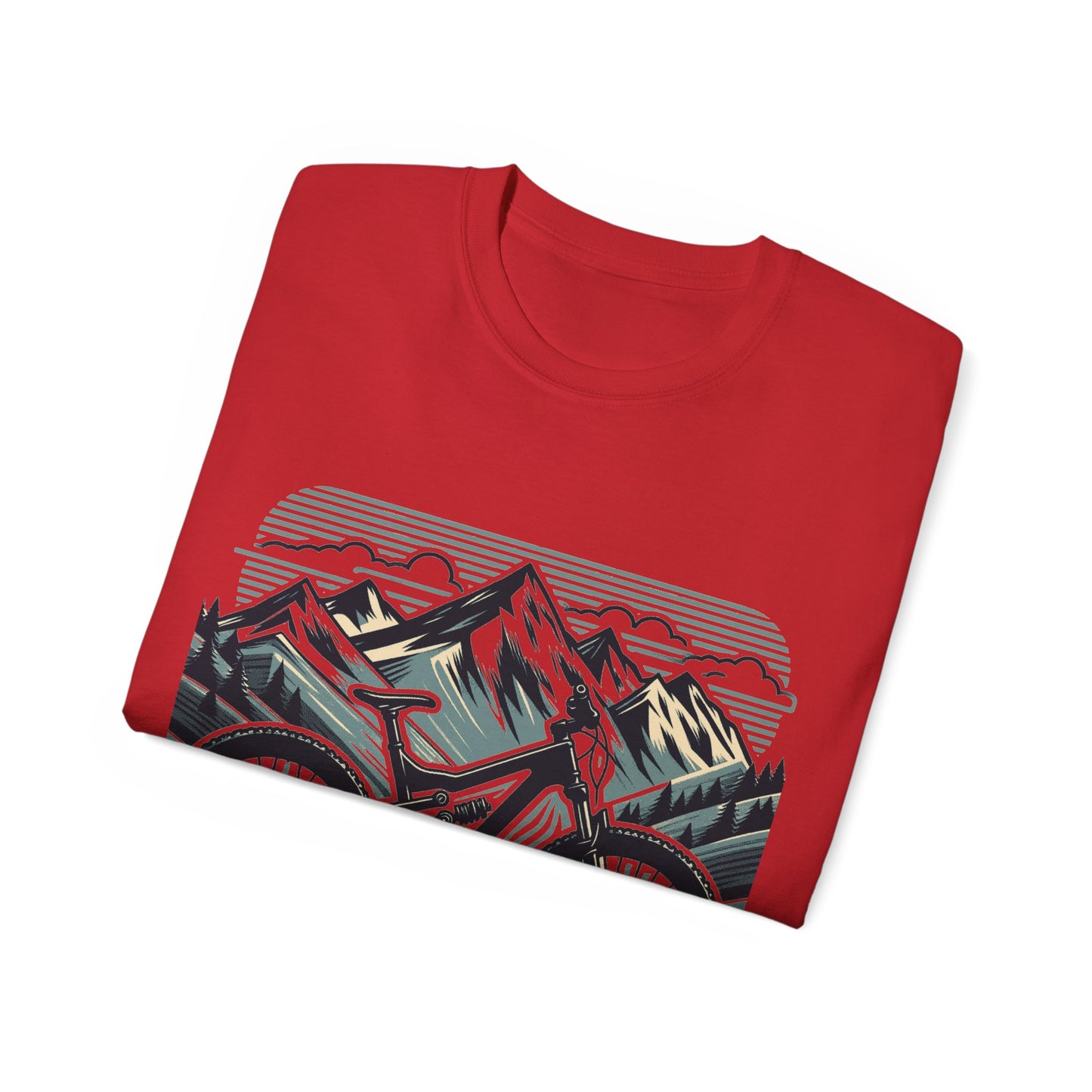 Me Like Bikes! - Unisex Ultra Cotton Tee - (Mountain Bike #5)