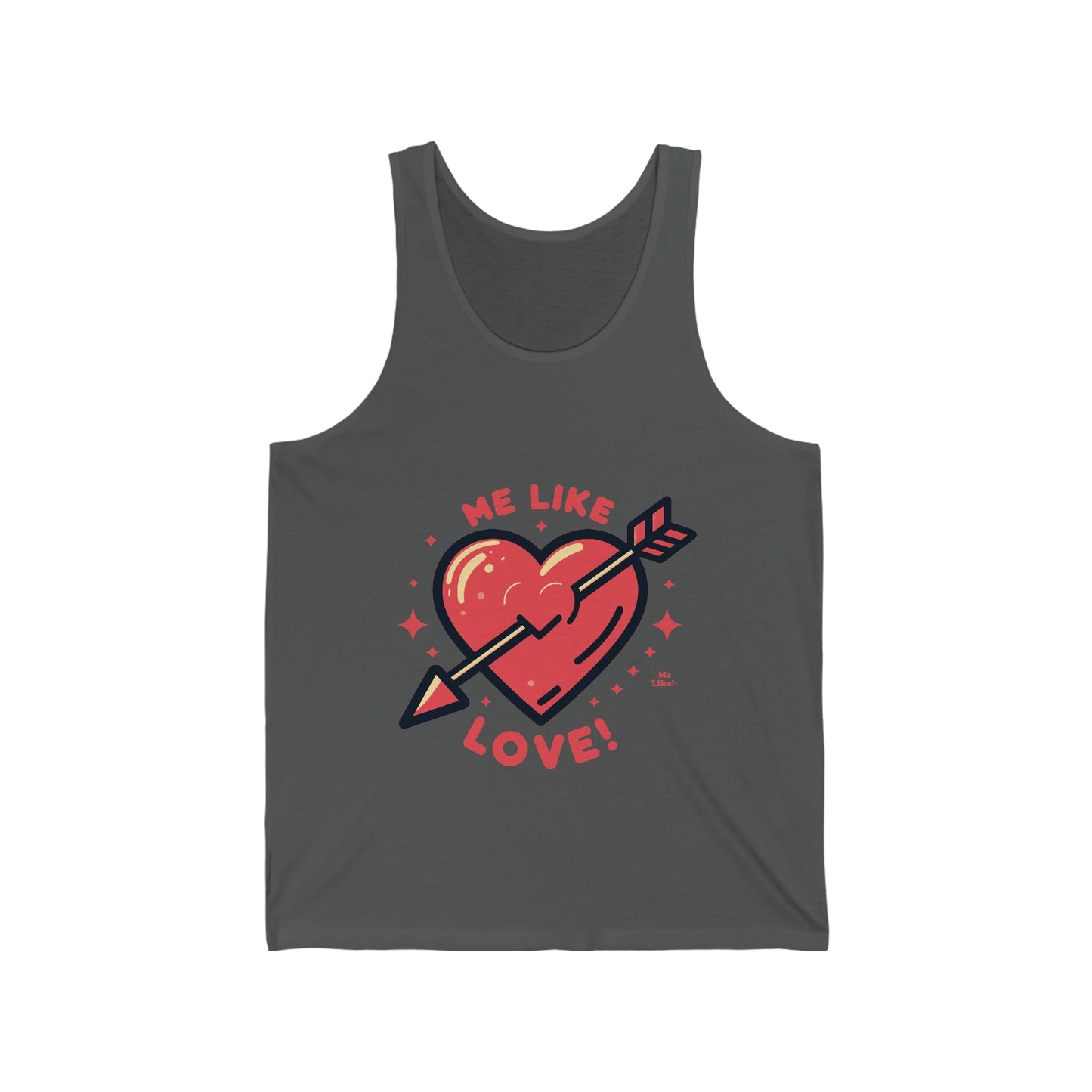Me Like Love! - Unisex Jersey Tank - (Love #1)