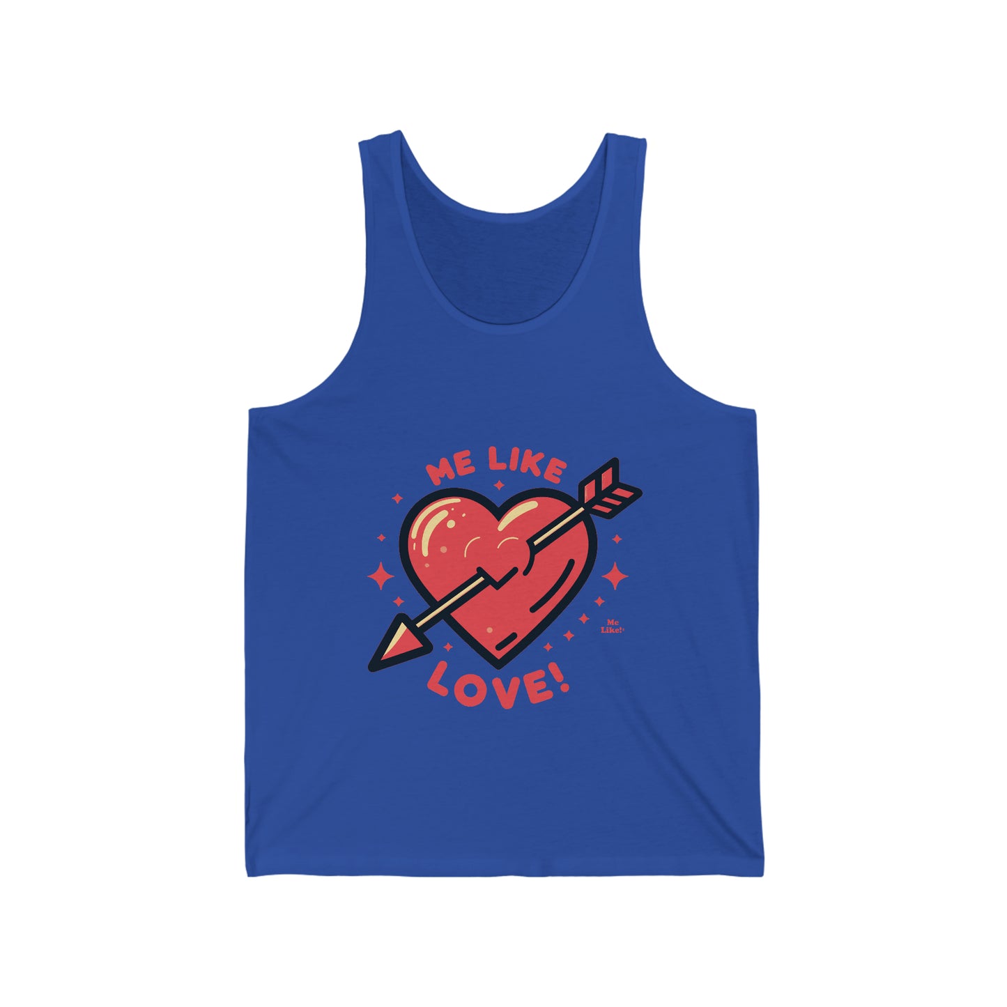 Me Like Love! - Unisex Jersey Tank - (Love #1)