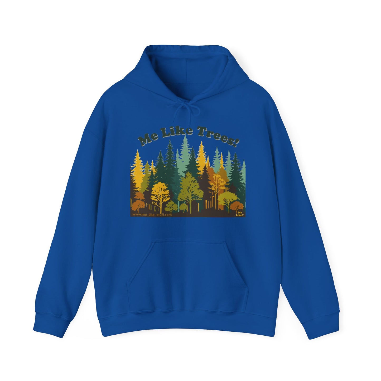 Unisex Heavy Blend™ Hooded Sweatshirt - Me Like Trees! (#2)