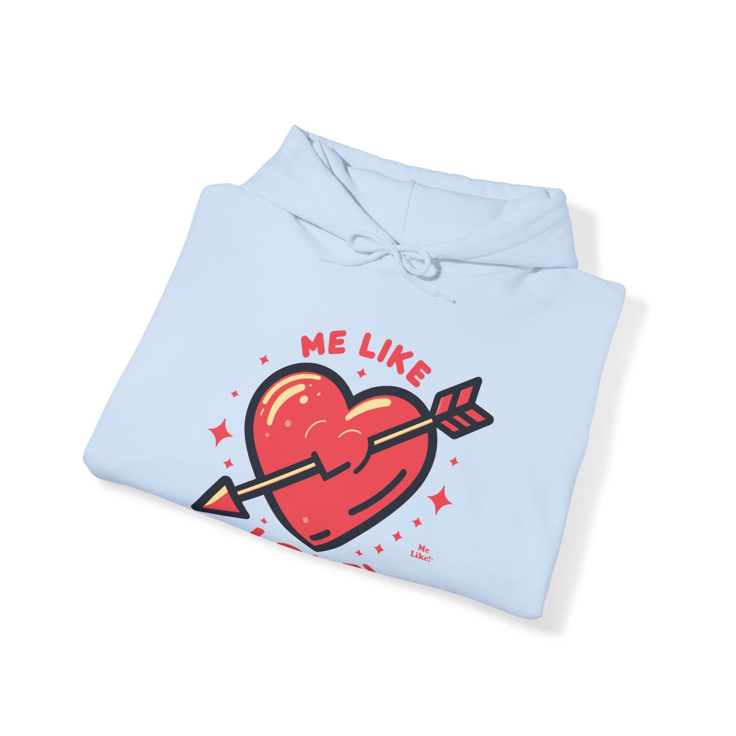 Me Like Love! - Unisex Heavy Blend™ Hooded Sweatshirt - (Love #1)