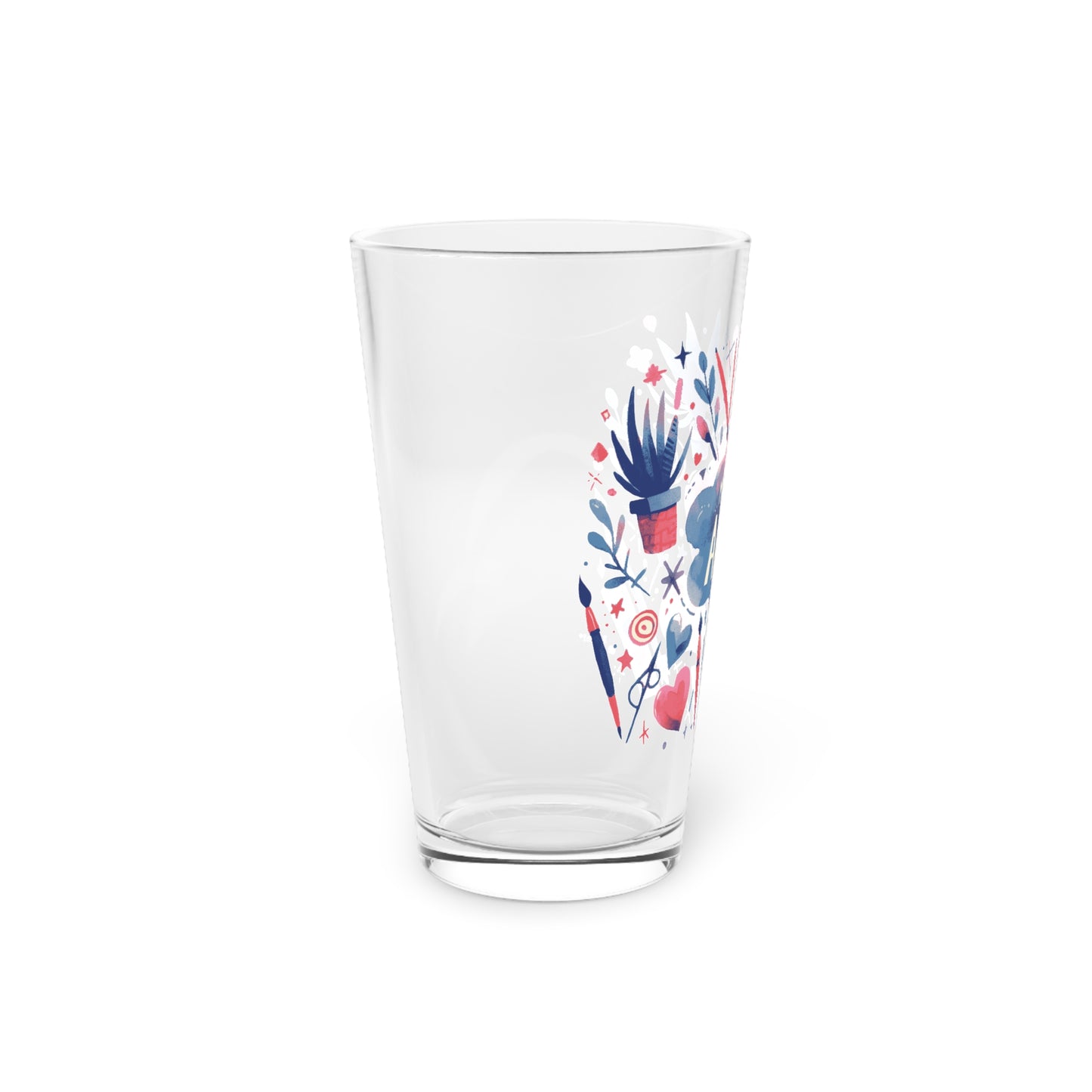 Me Like Art! - Pint Glass, 16oz - (Art #3)